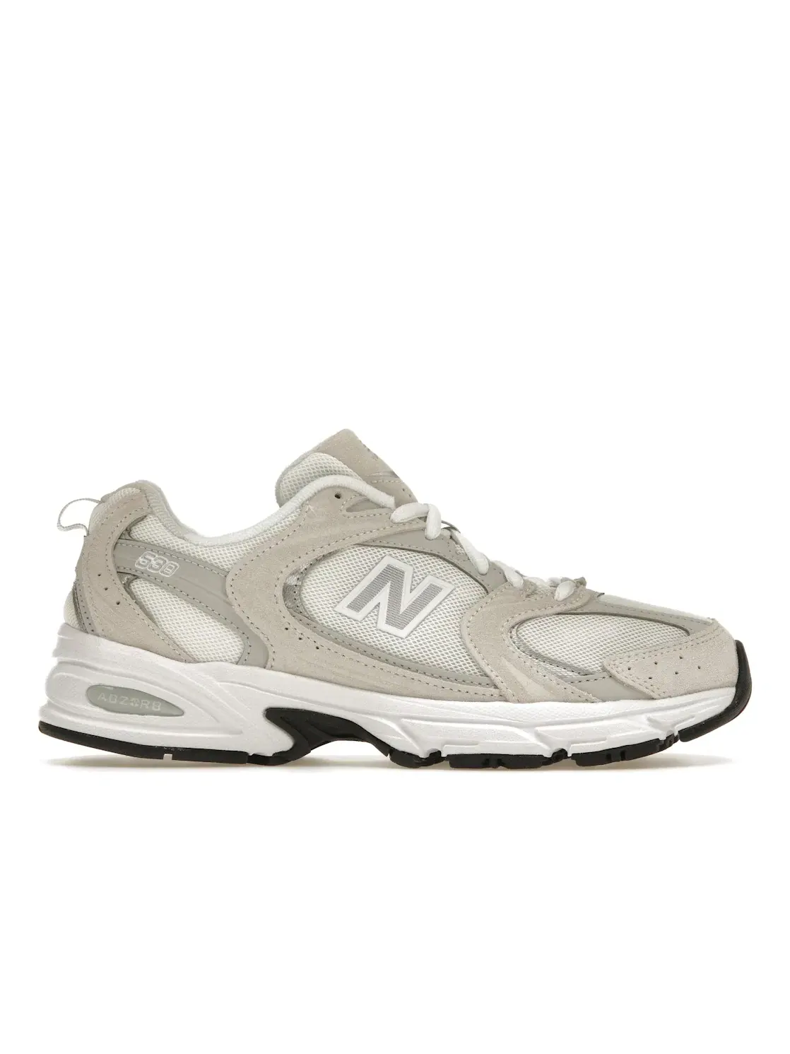 Мужские кроссовки с замшей и сеткой New Balance 530 — изображение 1 из 4, серый/белый