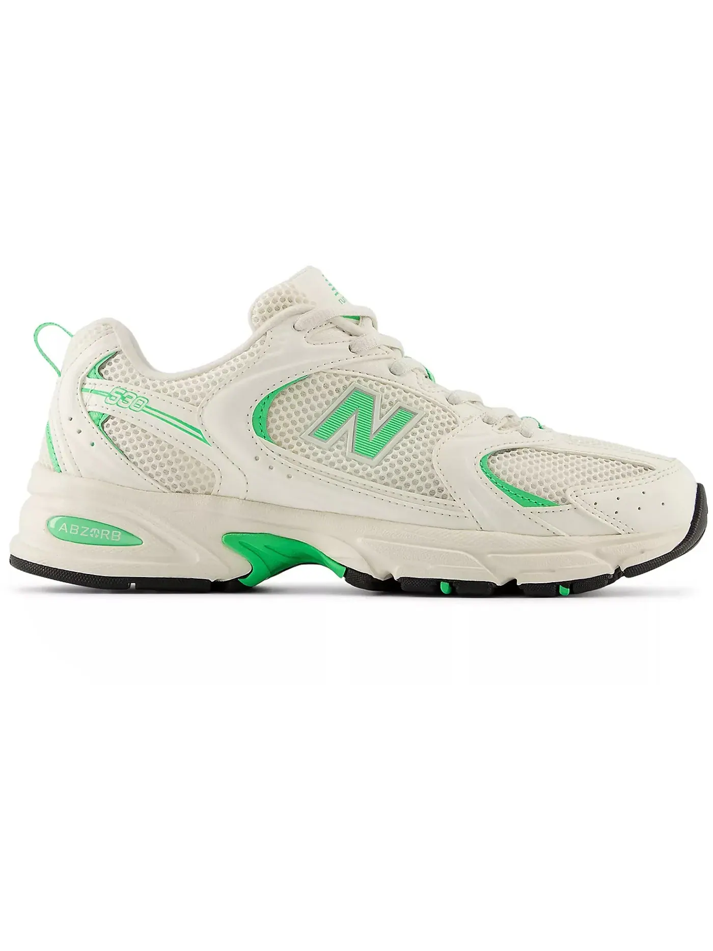 Мужские кроссовки Lifestyle New Balance 530, Sea Salt Lime Leaf — изображение 1 из 1
