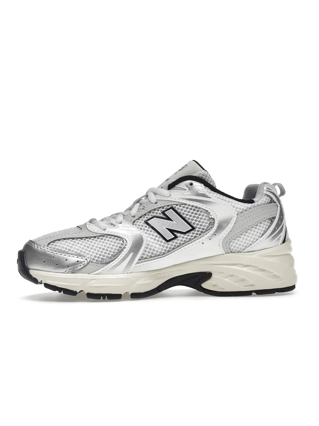Мужские кроссовки Lifestyle New Balance 530 — изображение 3 из 4, серебристый/кремовый