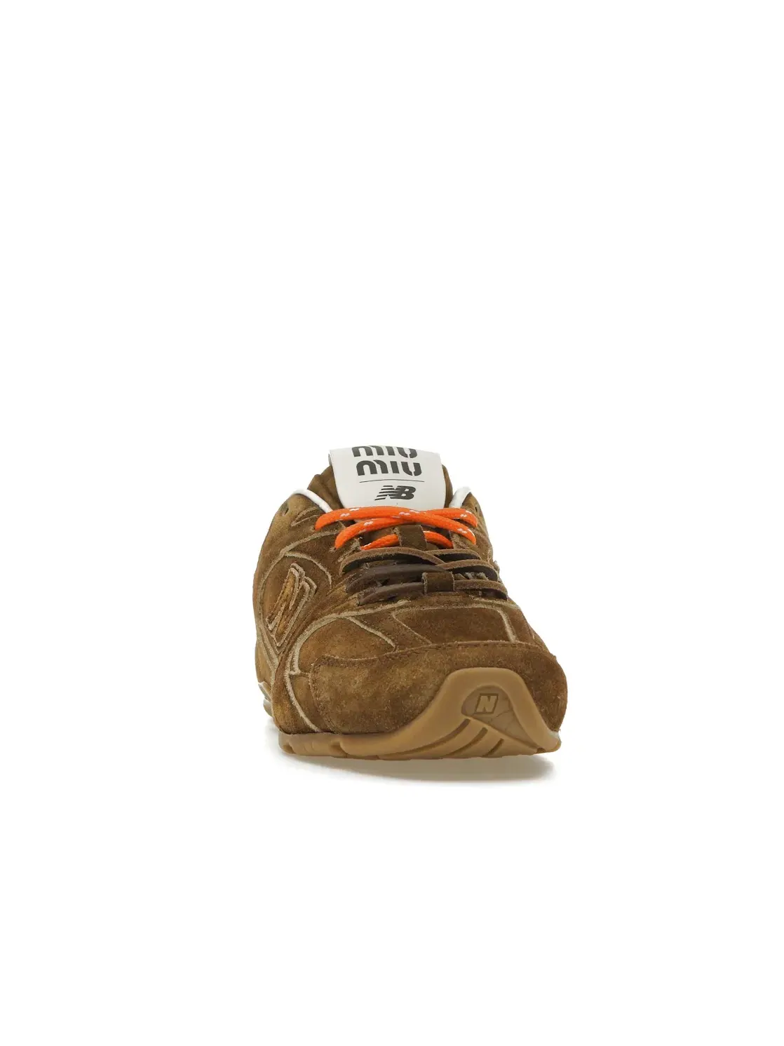 Женские кроссовки с замшевым верхом New Balance 530 SL Miu Miu — изображение 2 из 4, корица