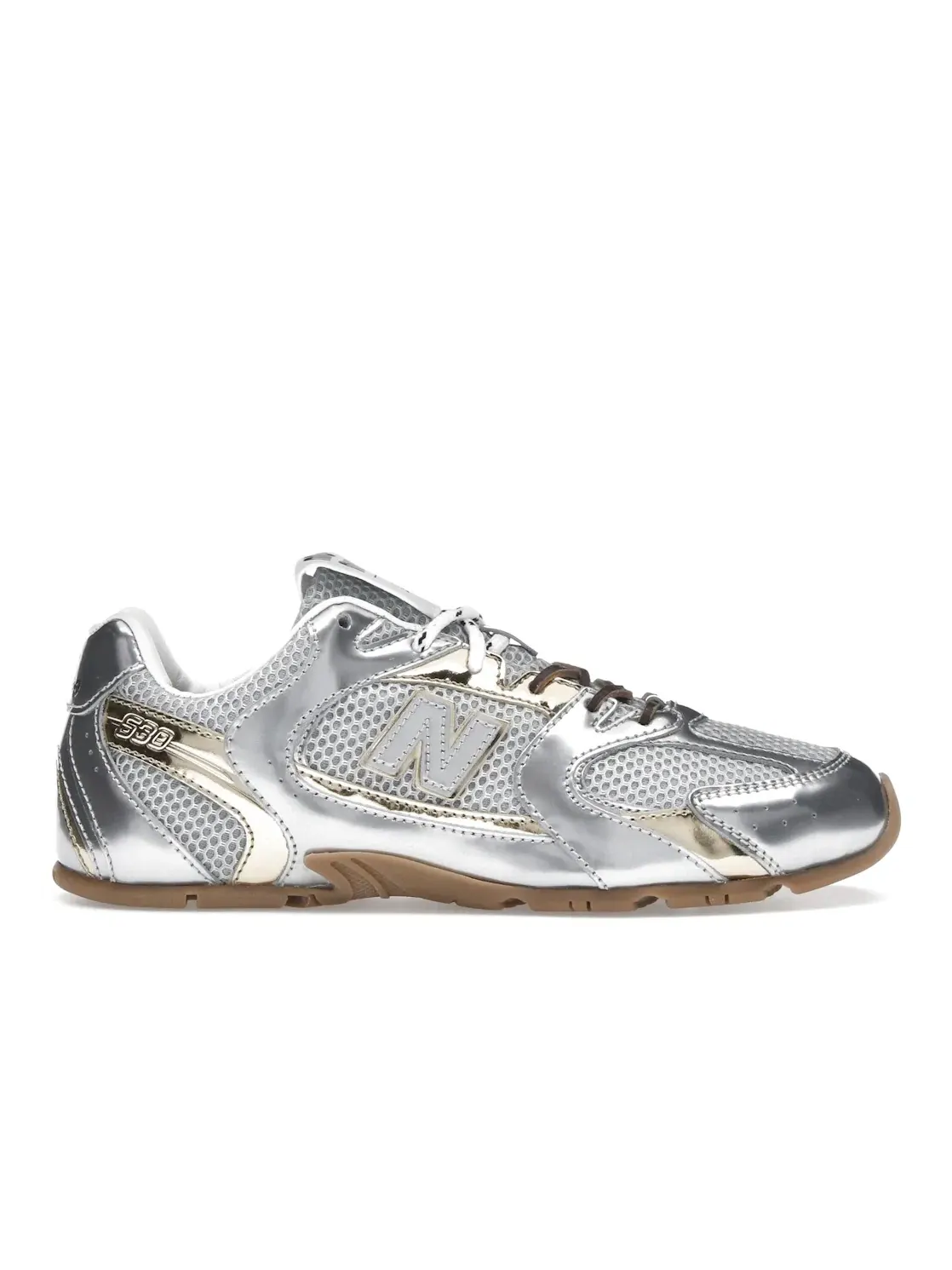Женские кроссовки Lifestyle New Balance 530 SL — изображение 1 из 4, серебристый платиновый
