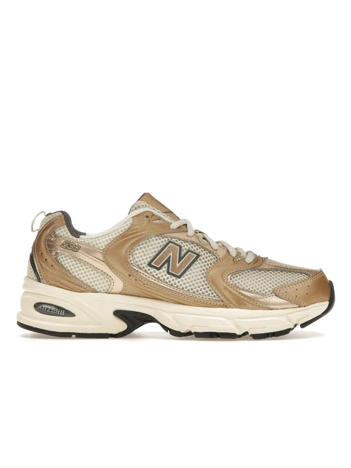 Мужские кроссовки Lifestyle с металлическим акцентом New Balance 530 — изображение 1 из 4, золотистый металлик