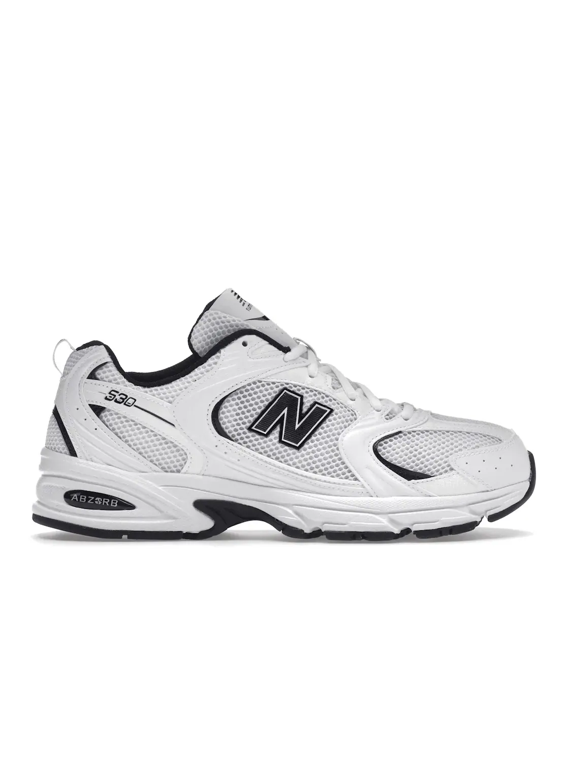 Мужские кроссовки Lifestyle New Balance 530 — изображение 1 из 4, белый/черный