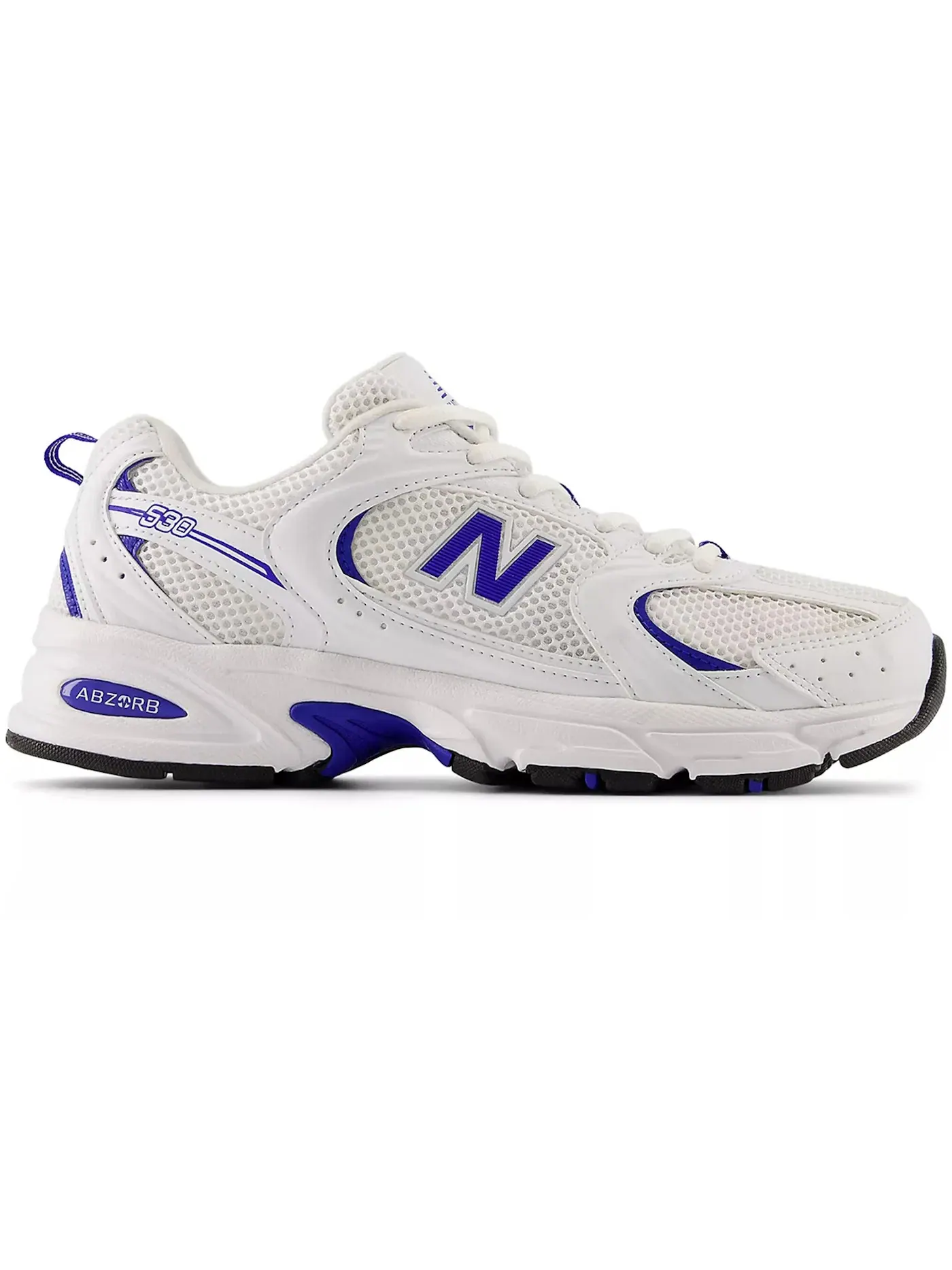 Мужские кроссовки Lifestyle New Balance 530 — изображение 1 из 1, белый/синий