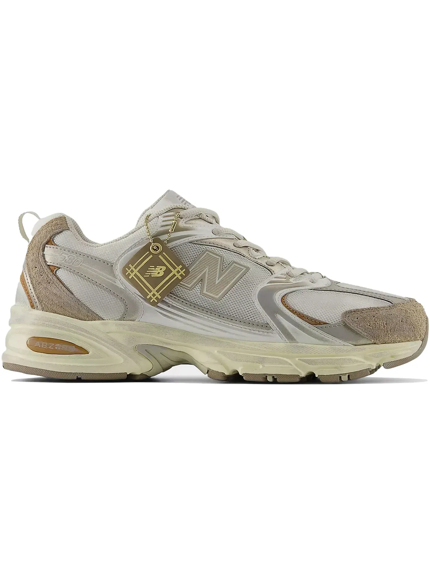 Мужские кроссовки Lifestyle New Balance 530 — изображение 1 из 1, белый/светлый хаки