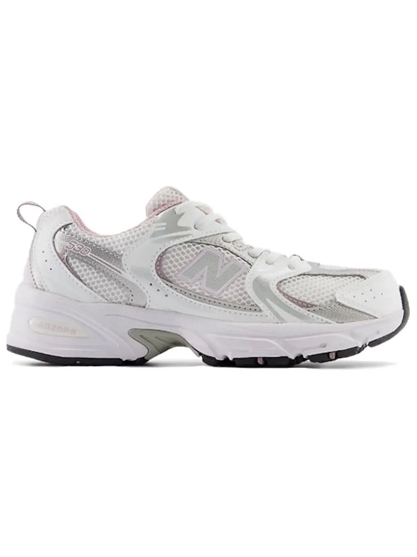 Детские кроссовки Lifestyle New Balance 530 — изображение 1 из 1, белый розовый