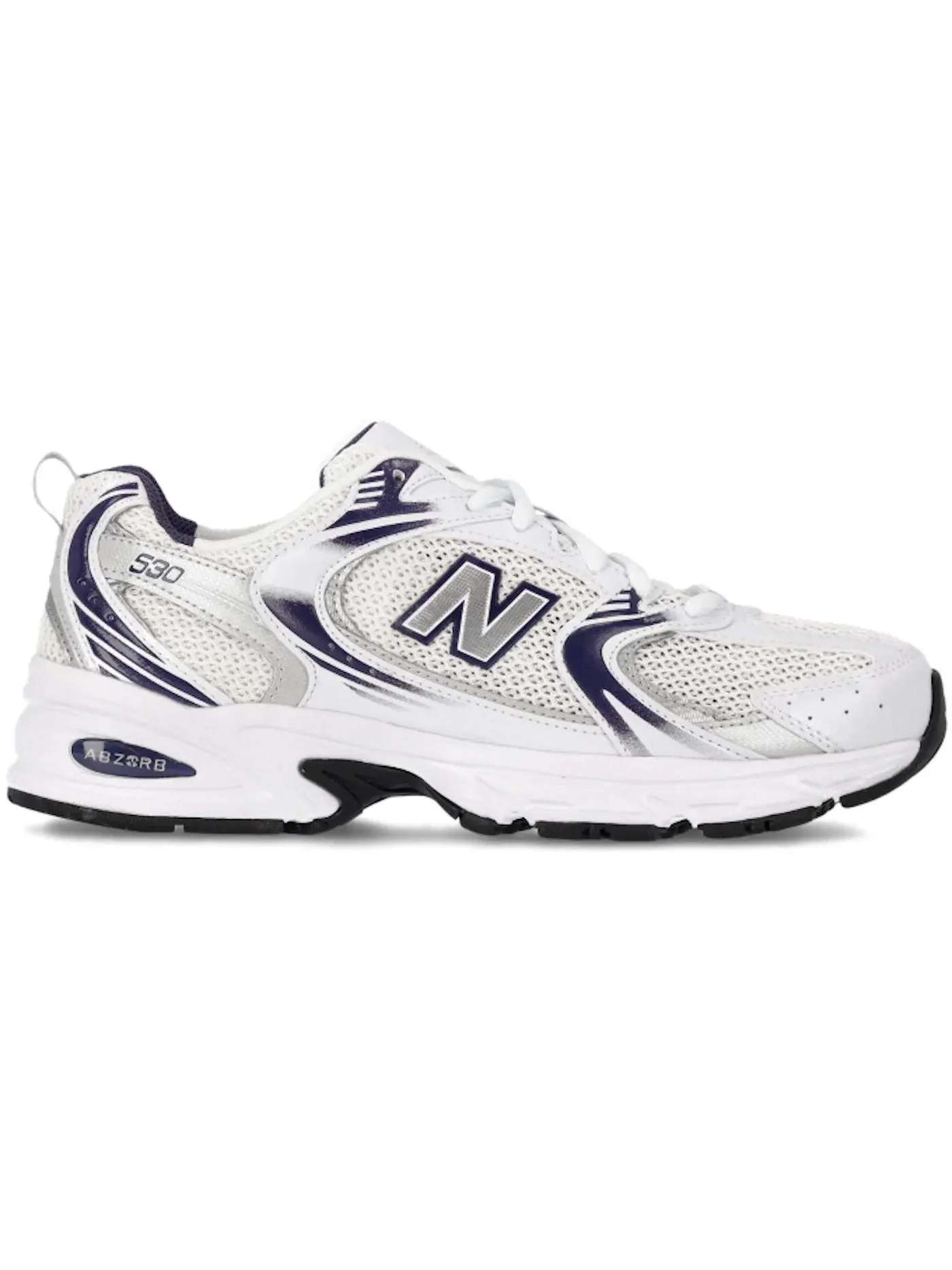 Мужские кроссовки Lifestyle New Balance 530 — изображение 1 из 1, белый/темно-синий
