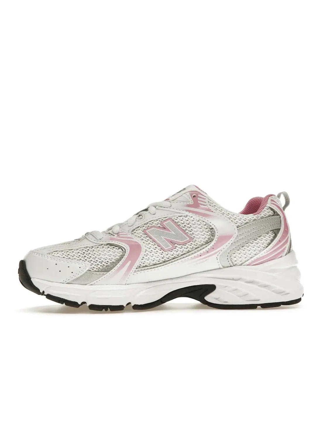 Мужские кроссовки Lifestyle New Balance 530 — изображение 3 из 4, белый розовый