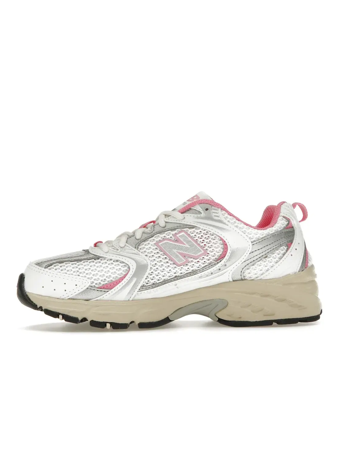 Мужские кроссовки Lifestyle New Balance 530 — изображение 3 из 4, белый/розовый