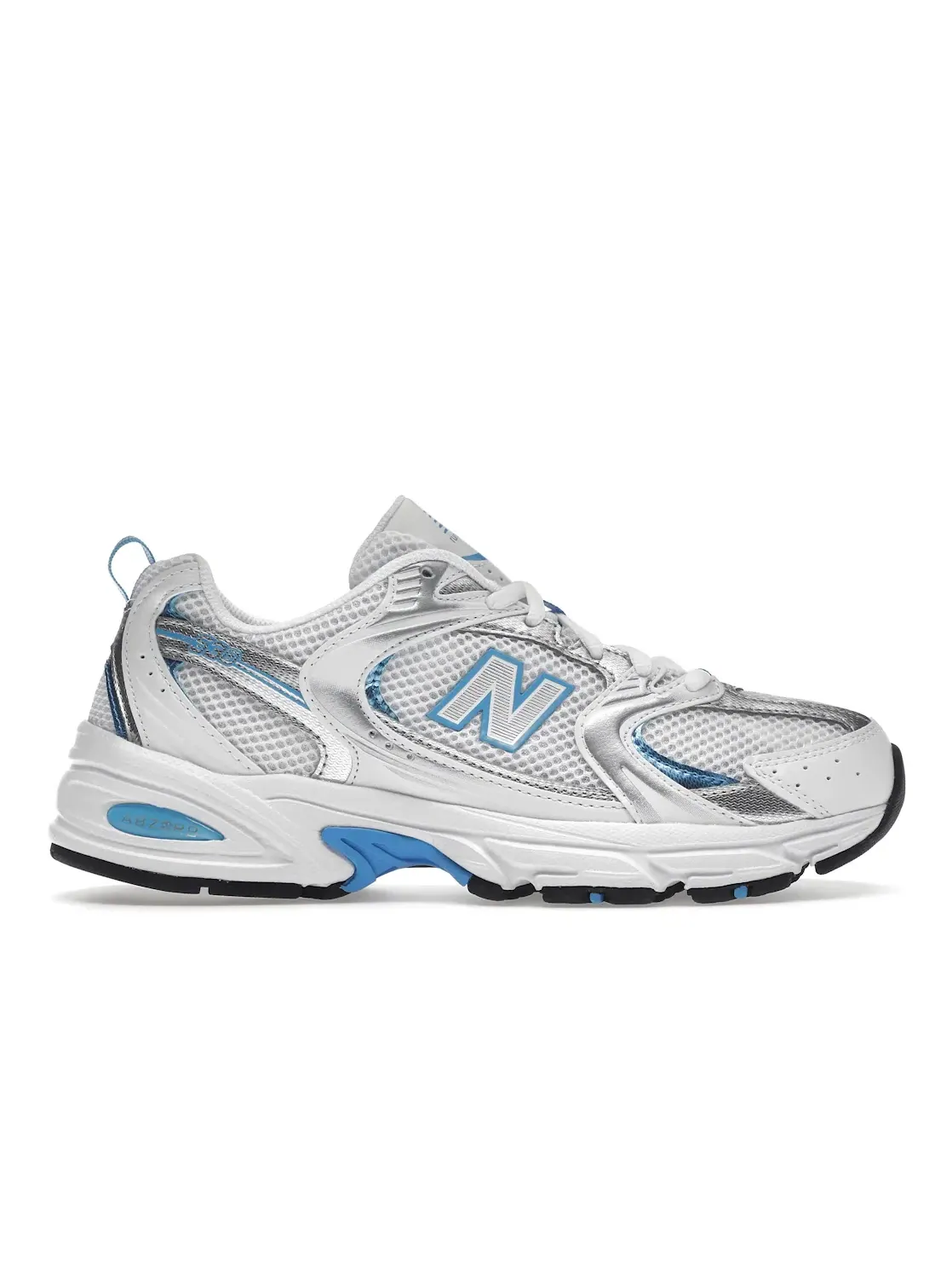 Мужские кроссовки с сетчатым верхом New Balance 530 — изображение 1 из 4, белый/синий