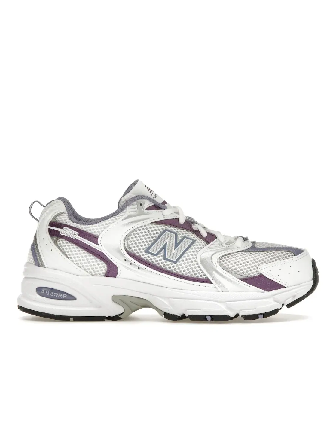 Мужские кроссовки Lifestyle New Balance 530 — изображение 1 из 4, белый фиолетовый