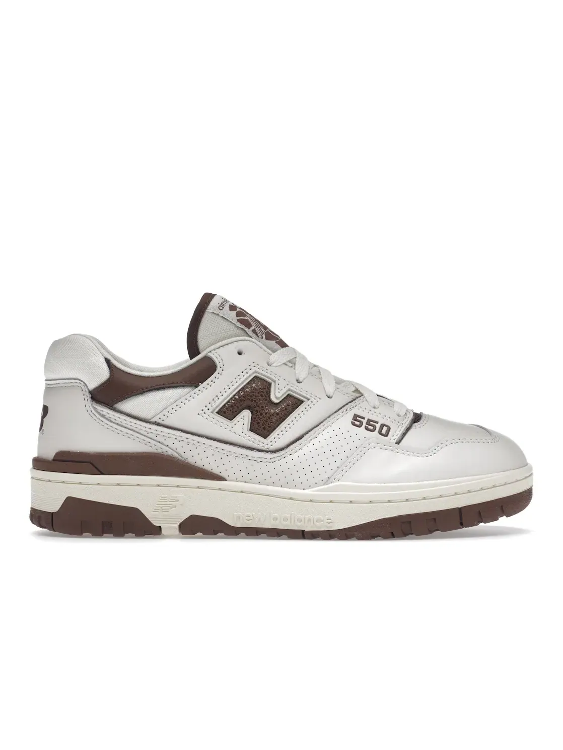 Мужские кроссовки Lifestyle New Balance 550 Aime Leon Dore — изображение 1 из 4, белый/коричневый