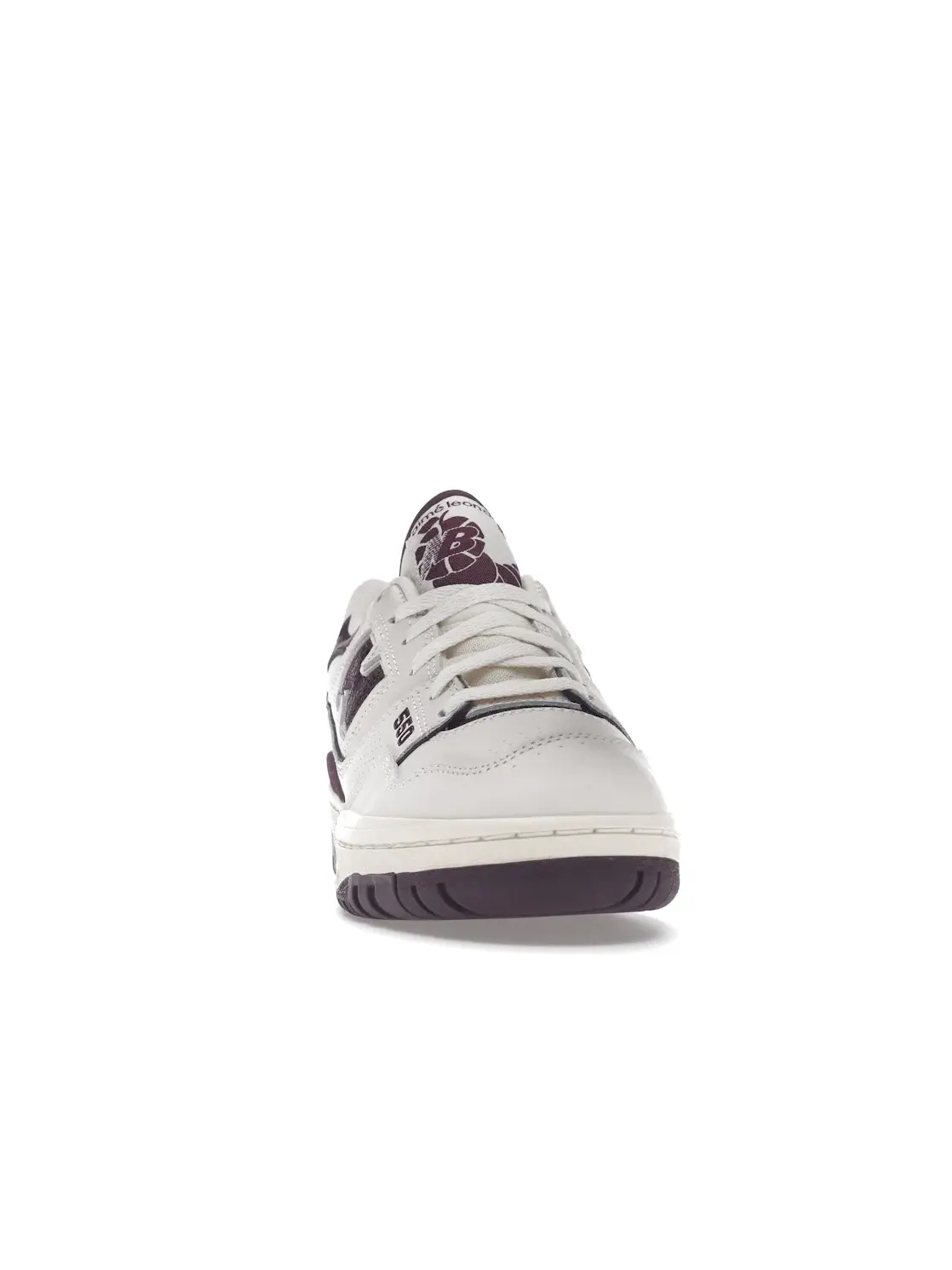 Мужские кроссовки с винтажным дизайном New Balance 550 — изображение 2 из 4, белый/фиолетовый