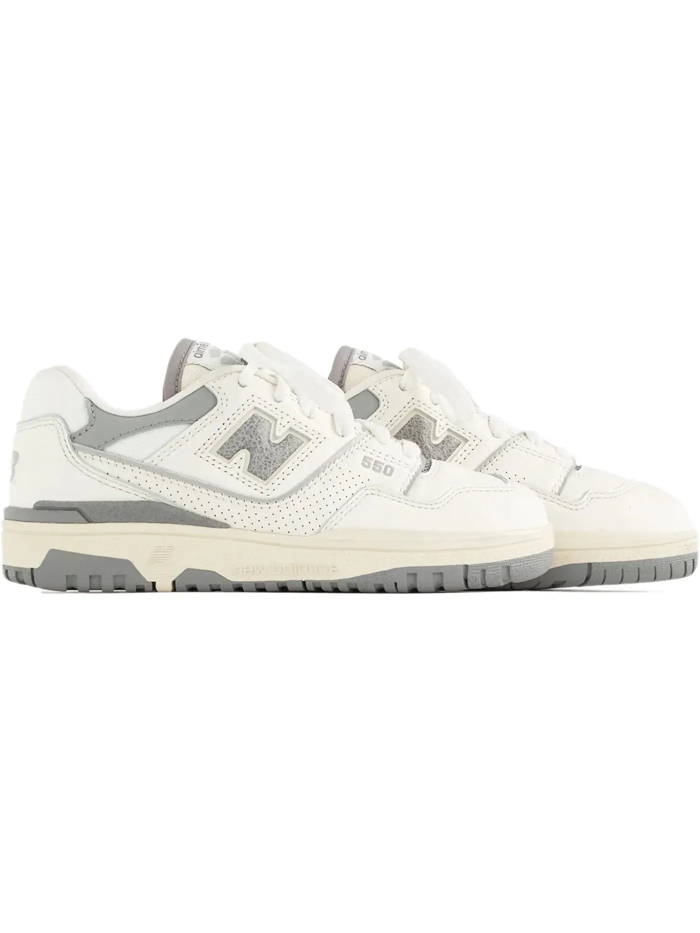 Детские кроссовки Lifestyle New Balance 550 — изображение 1 из 1, белый/серый