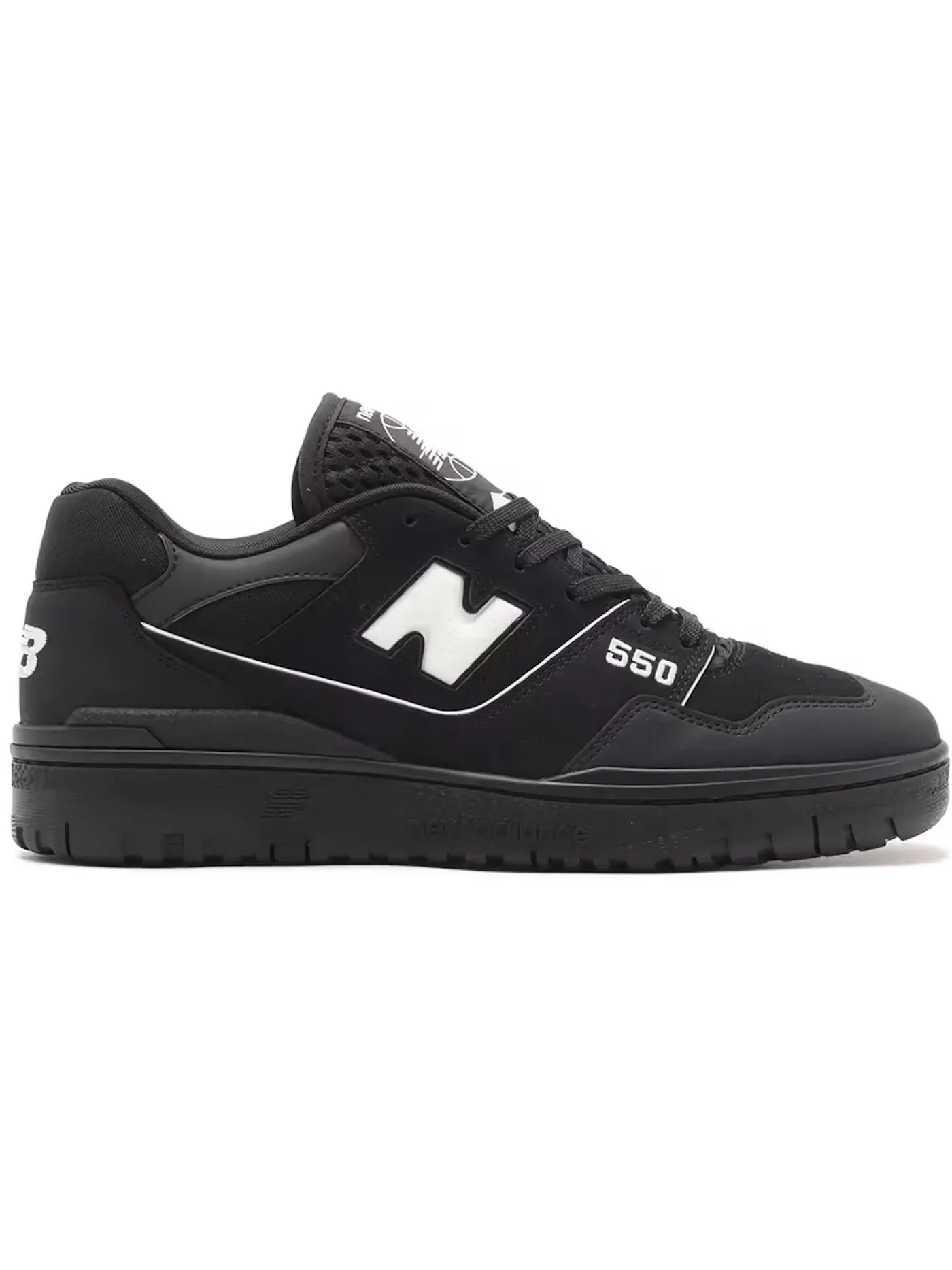 Мужские кроссовки Lifestyle New Balance 550 — изображение 1 из 1, черный/белый