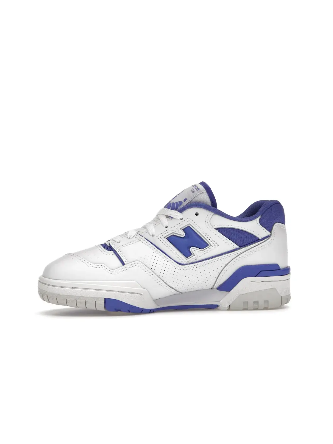 Женские кроссовки Lifestyle New Balance 550 — изображение 3 из 4, белый/фиолетовый