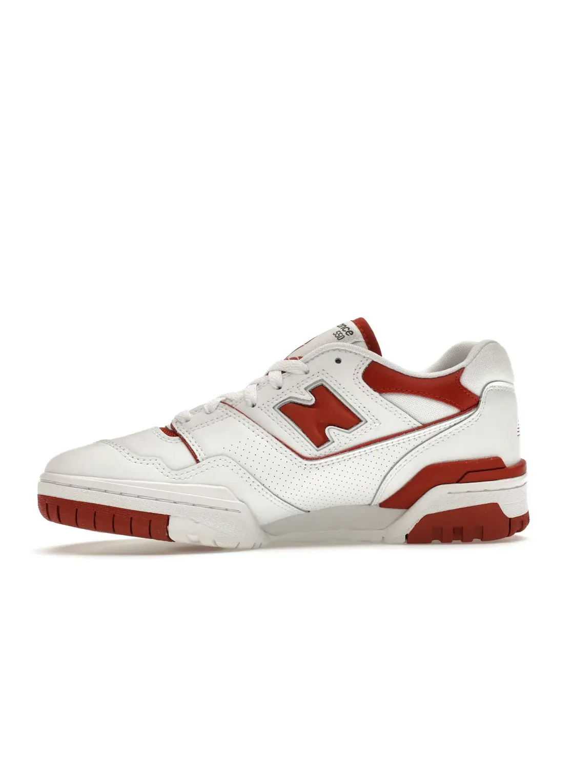 Женские кроссовки Lifestyle New Balance 550 — изображение 3 из 4, белый/красный