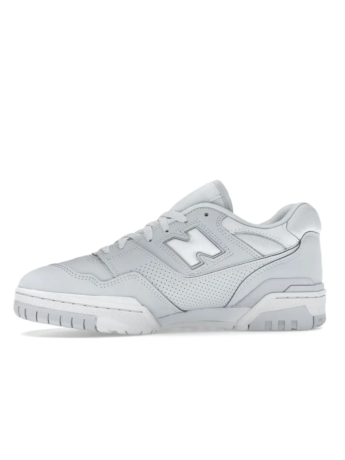 Мужские кроссовки кожаные New Balance 550 — изображение 3 из 4, серый