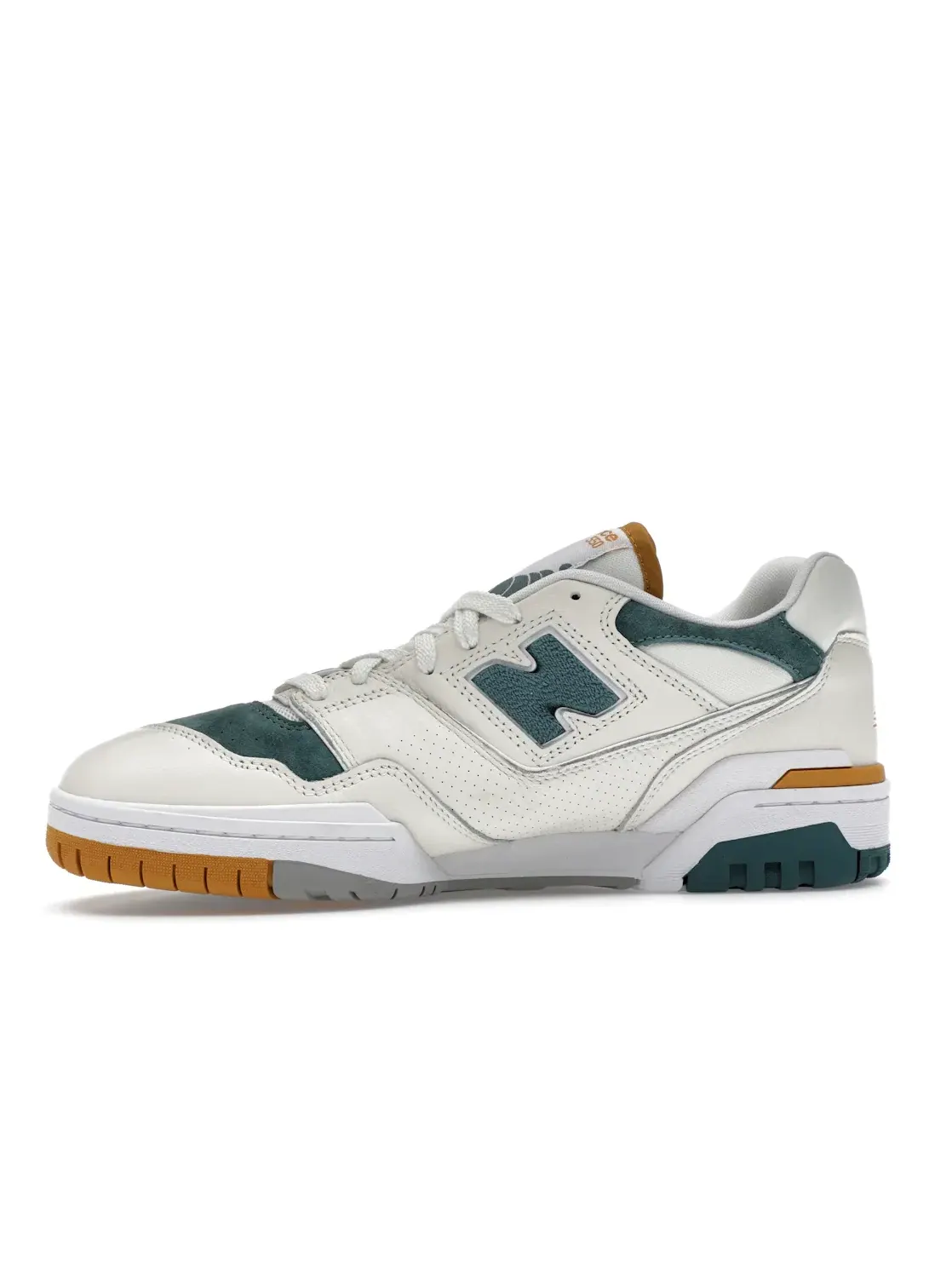 Мужские кроссовки Lifestyle New Balance 550 — изображение 3 из 4, белый/зеленый