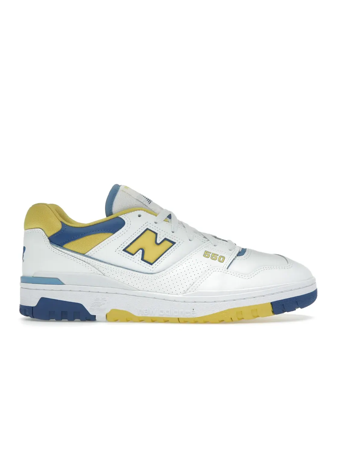 Мужские кроссовки Lifestyle New Balance 550 — изображение 1 из 4, белый//синий