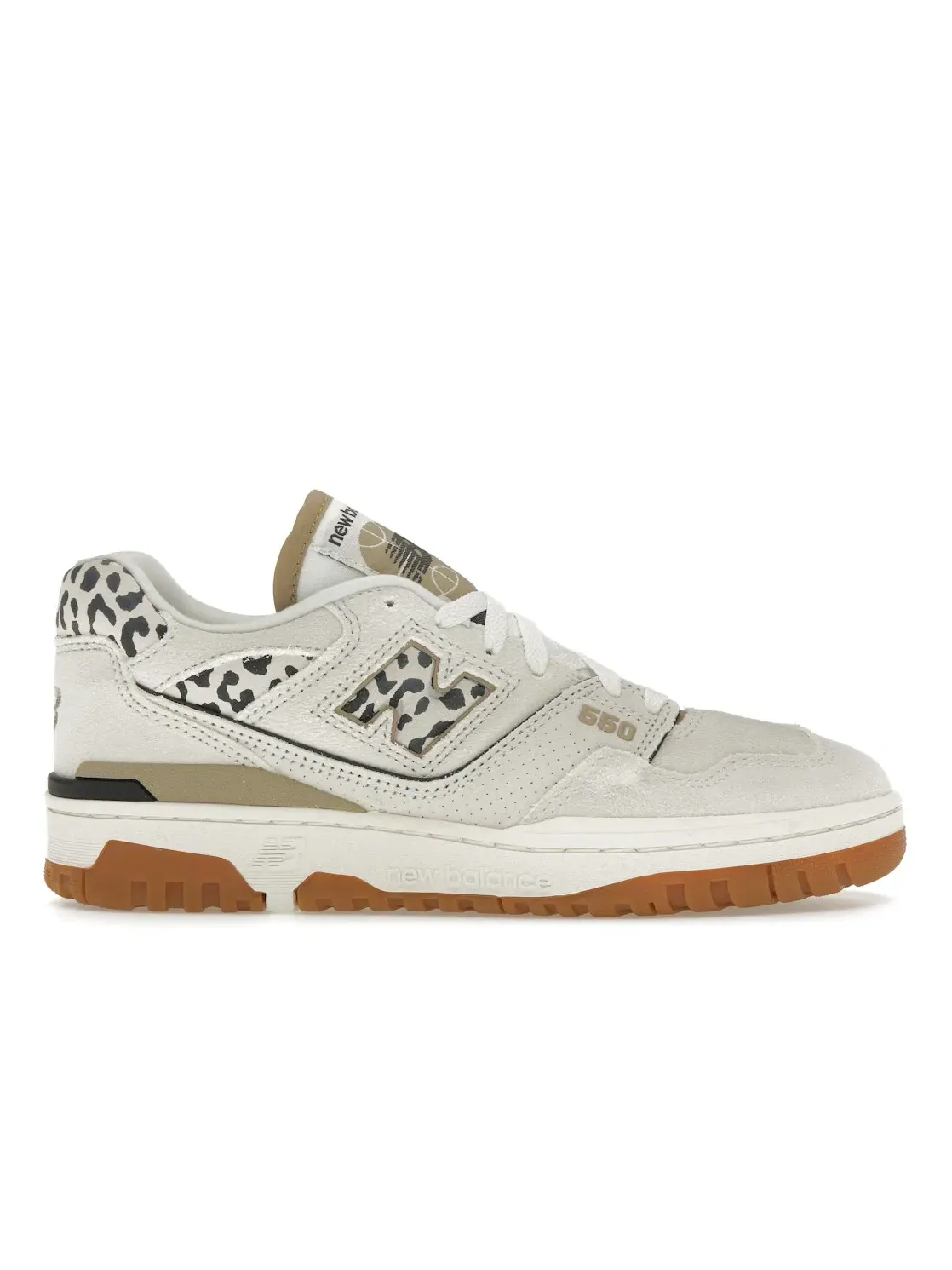 Женские кроссовки с принтом New Balance 550 — изображение 1 из 4, морская соль