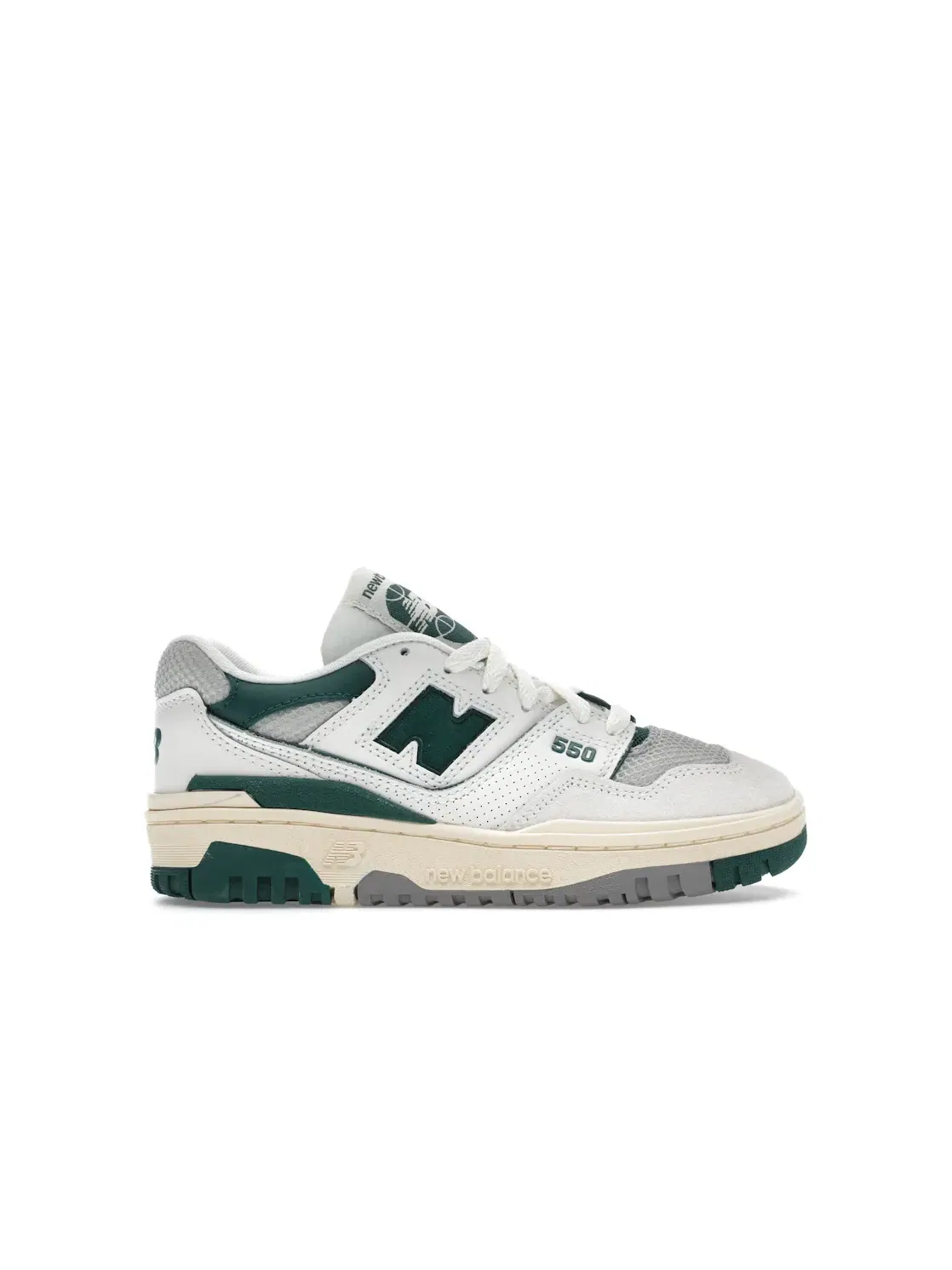 Детские кроссовки Lifestyle New Balance 550 — изображение 1 из 4, зеленый