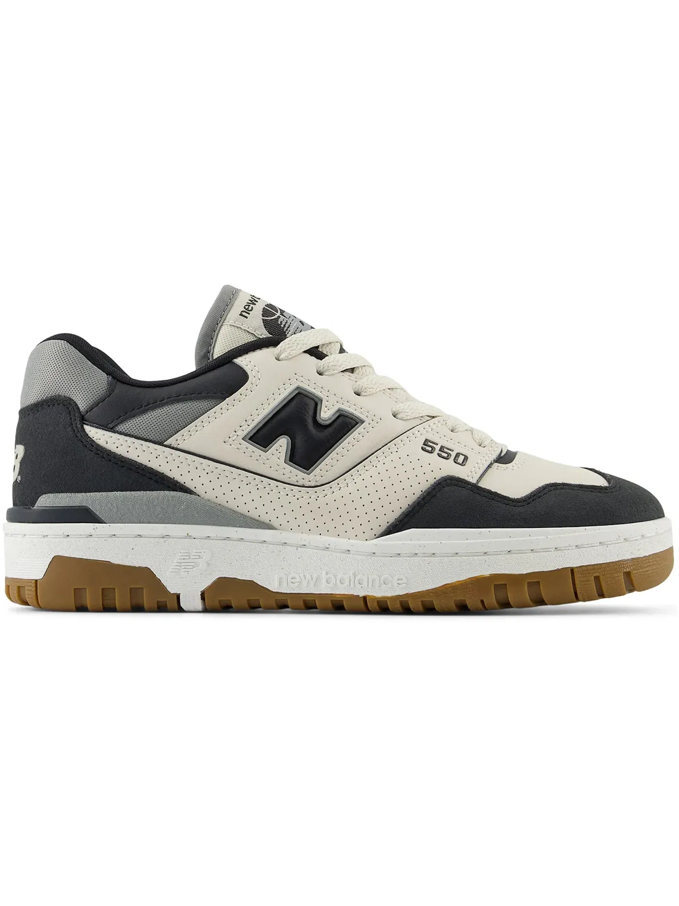 Мужские кроссовки Lifestyle New Balance 550 — изображение 1 из 1, черный/серый