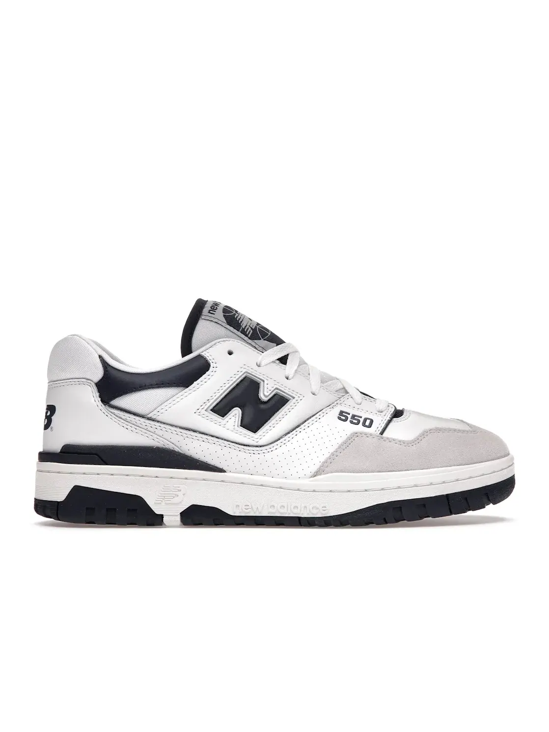 Мужские кроссовки Lifestyle New Balance 550 — изображение 1 из 4, серый/темно-синий/белый