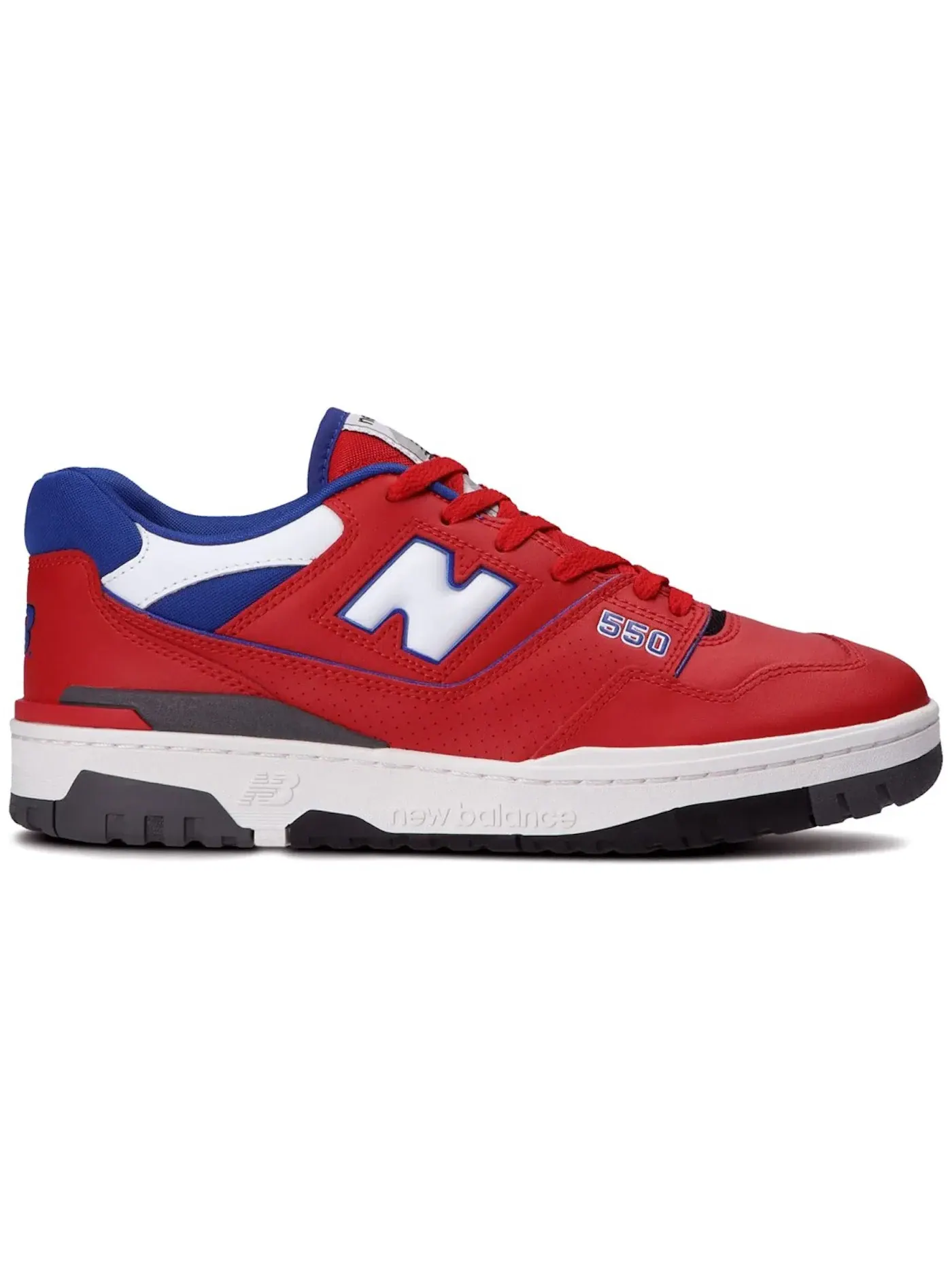 Мужские кроссовки Lifestyle New Balance 550 — изображение 1 из 1, красный/синий/белый