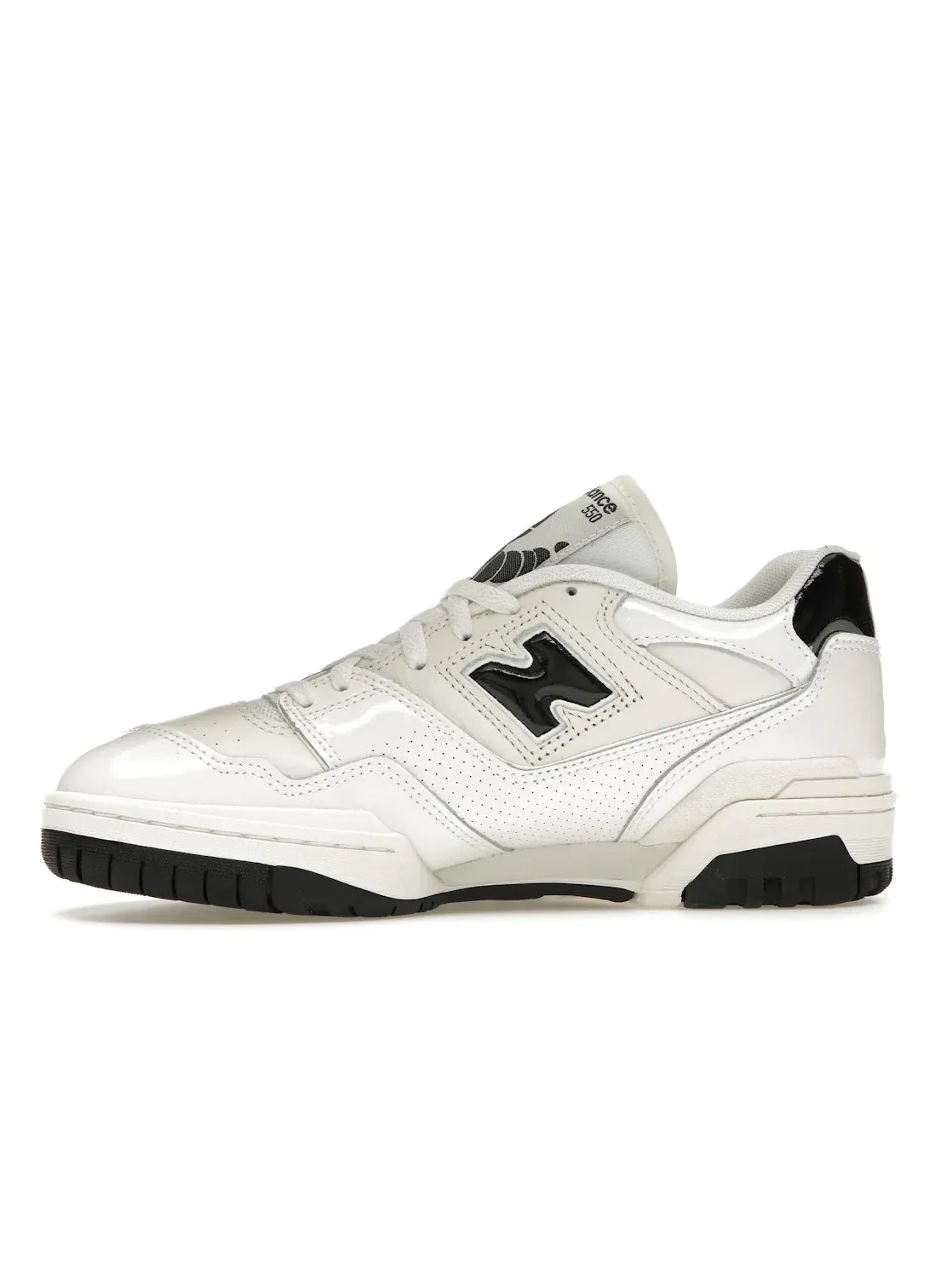 Мужские кроссовки с патентной кожей New Balance 550 — изображение 3 из 4, черный