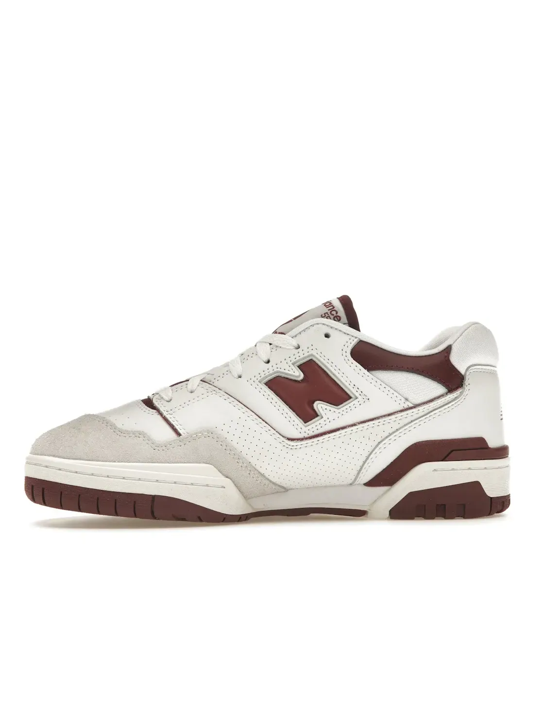 Мужские кроссовки для повседневной носки New Balance 550 — изображение 3 из 4, бордовый