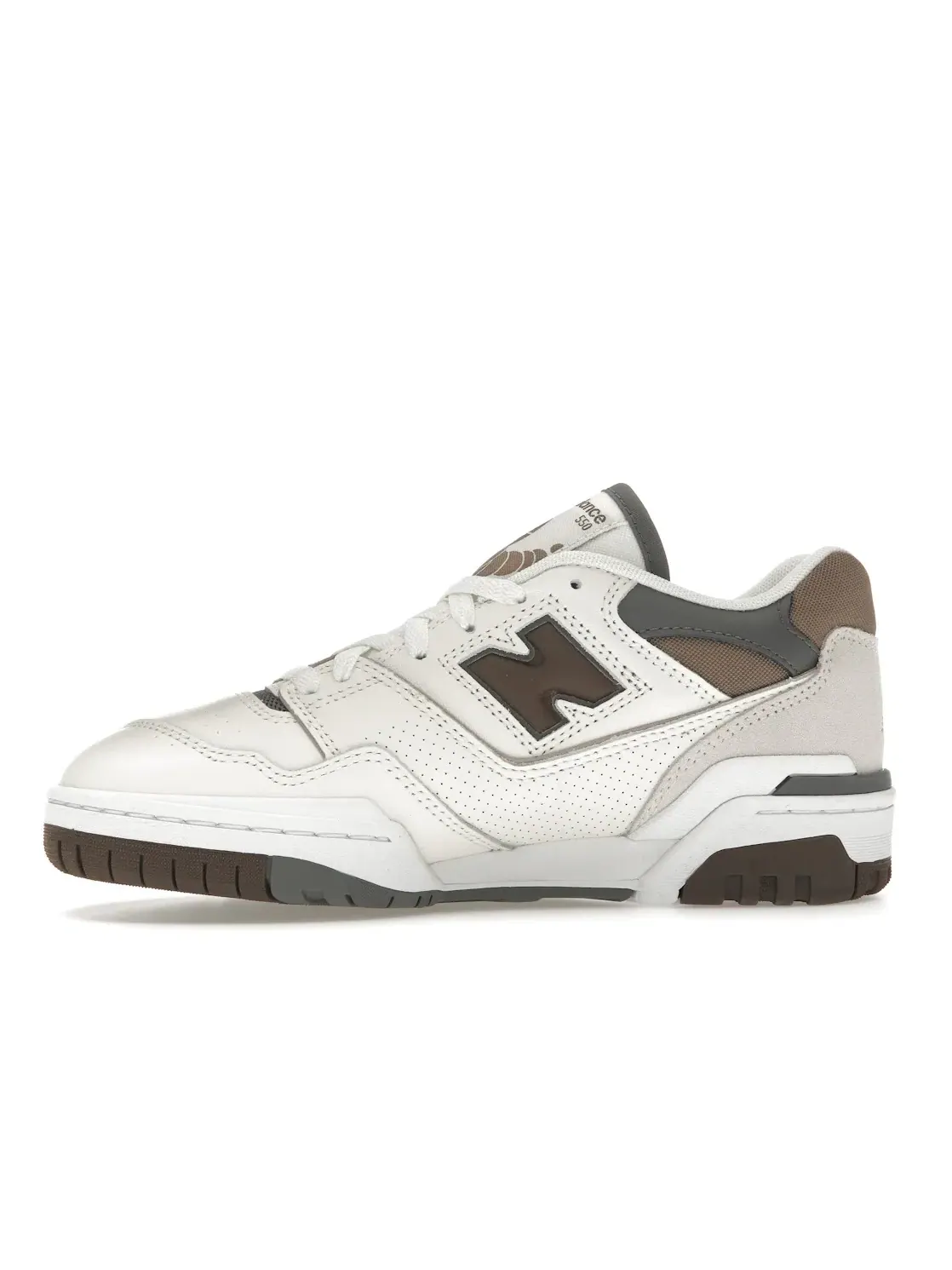 Мужские кроссовки Lifestyle New Balance 550, Sea Salt/Dark Mushroom/Castlerock — изображение 3 из 4