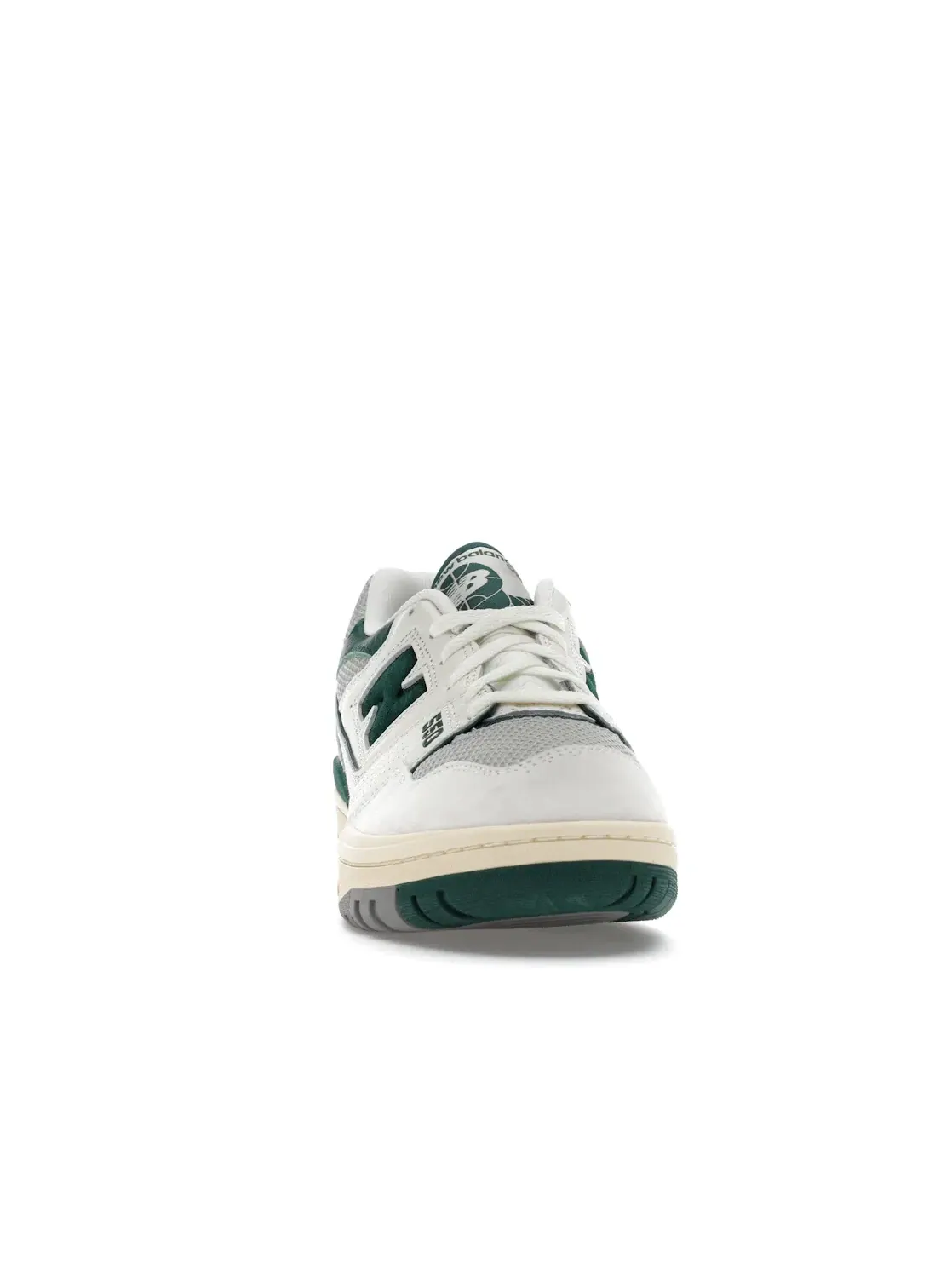 Мужские кроссовки с кожаным верхом New Balance 550 — изображение 2 из 4, зеленый