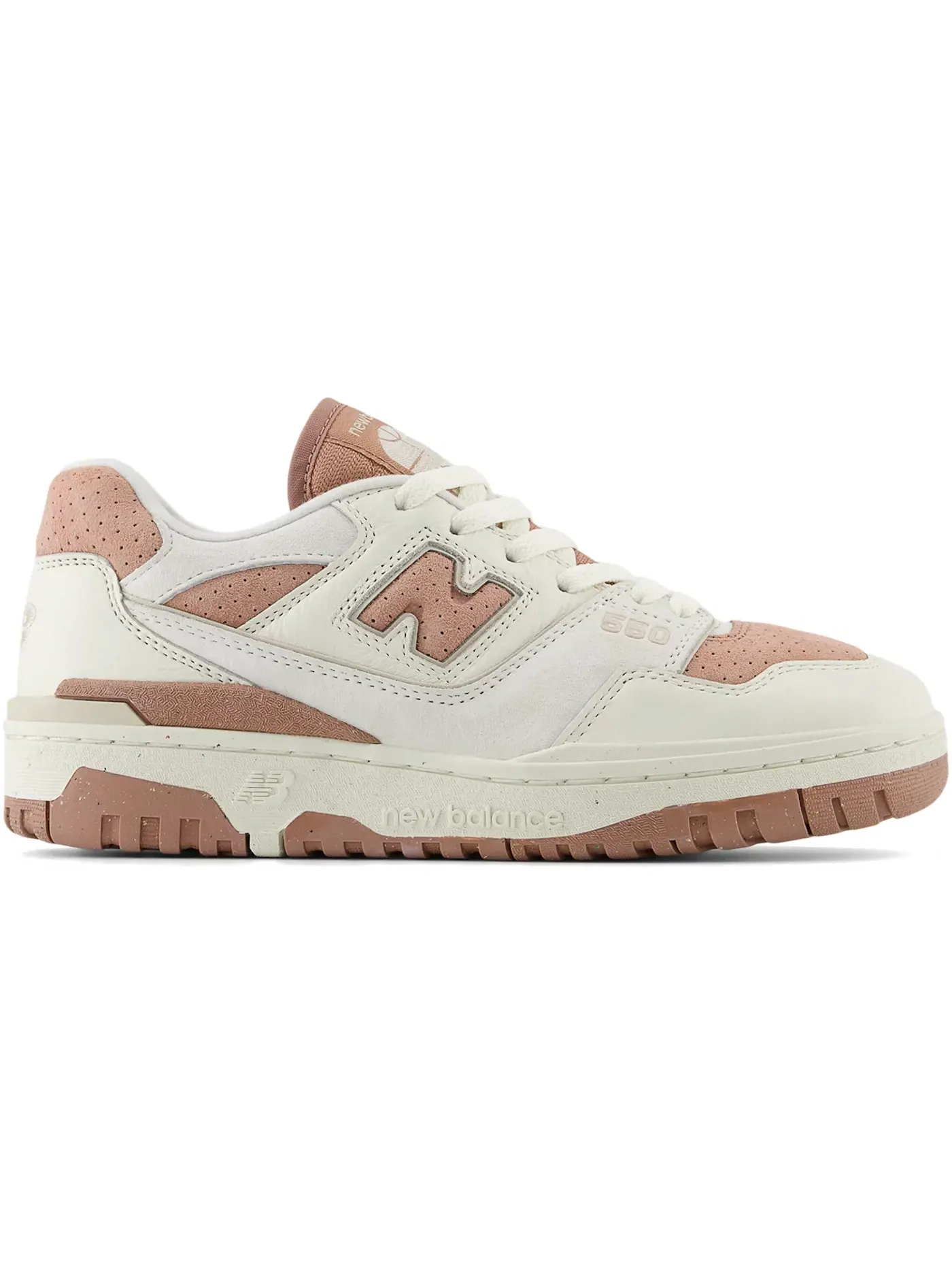 Женские кроссовки с низким профилем New Balance 550 — изображение 1 из 1, розовый песочный