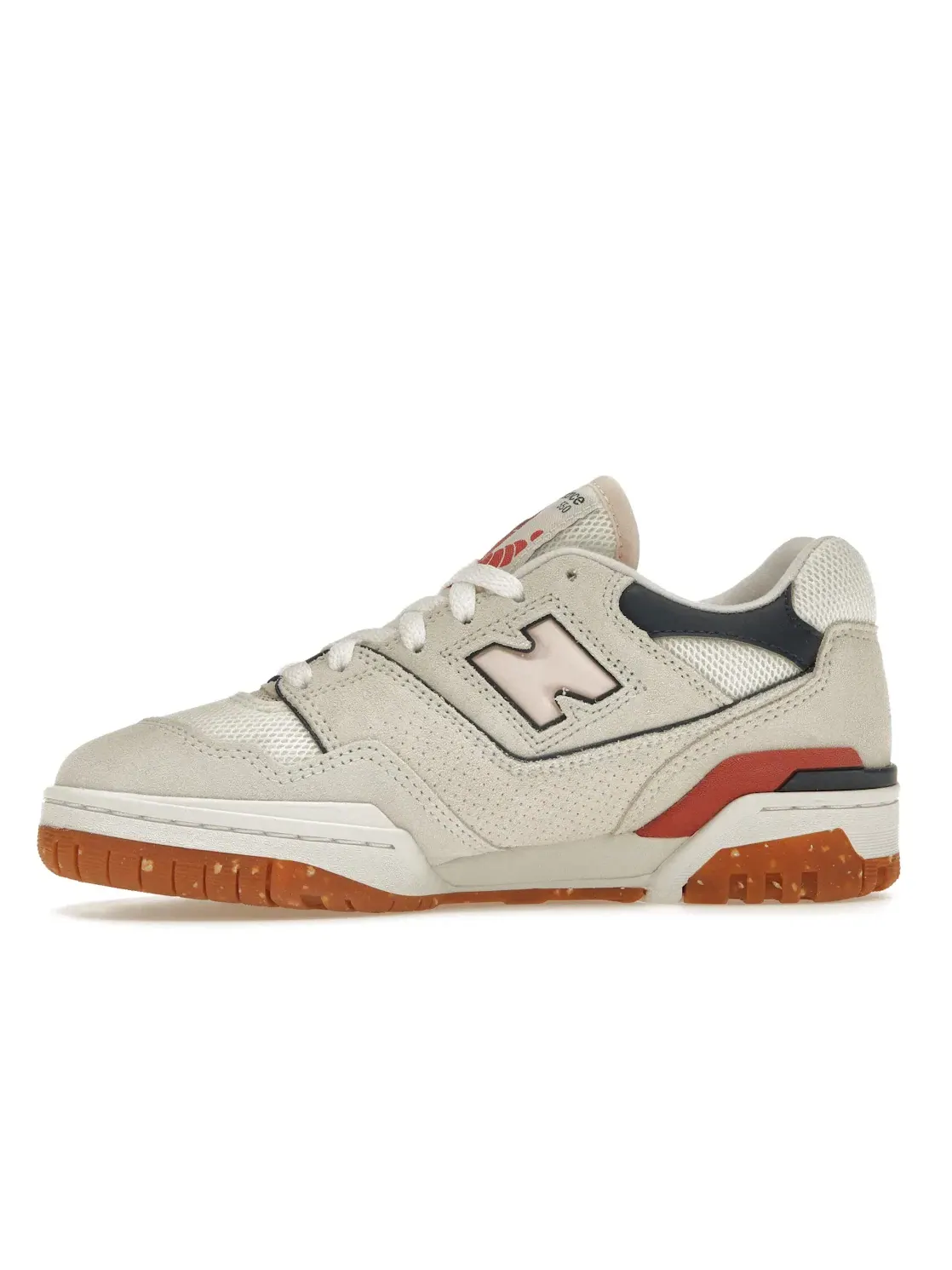 Женские кроссовки кожаные New Balance 550 — изображение 3 из 4, розовый