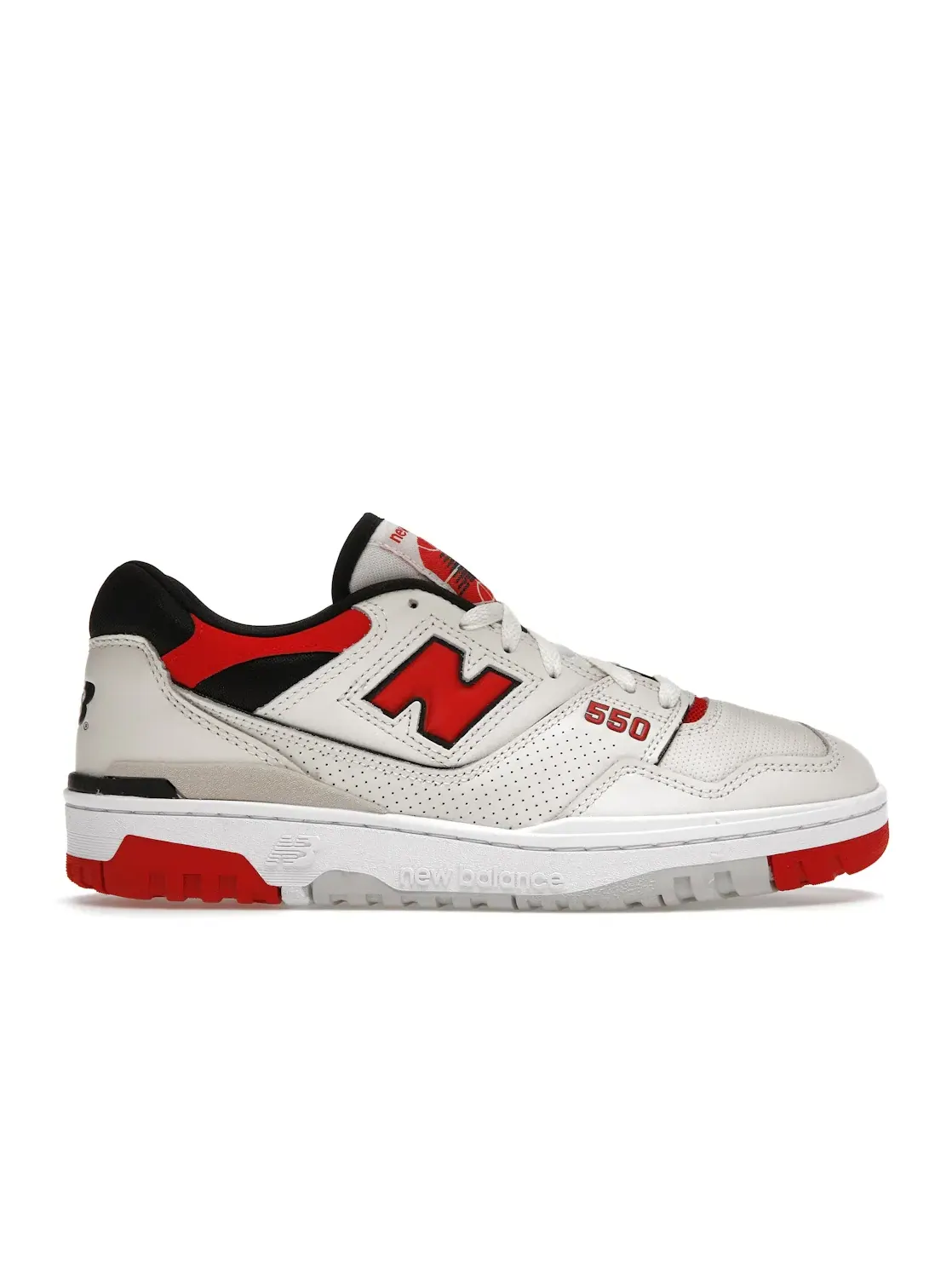 Мужские кроссовки с низким верхом New Balance 550 — изображение 1 из 4, красный