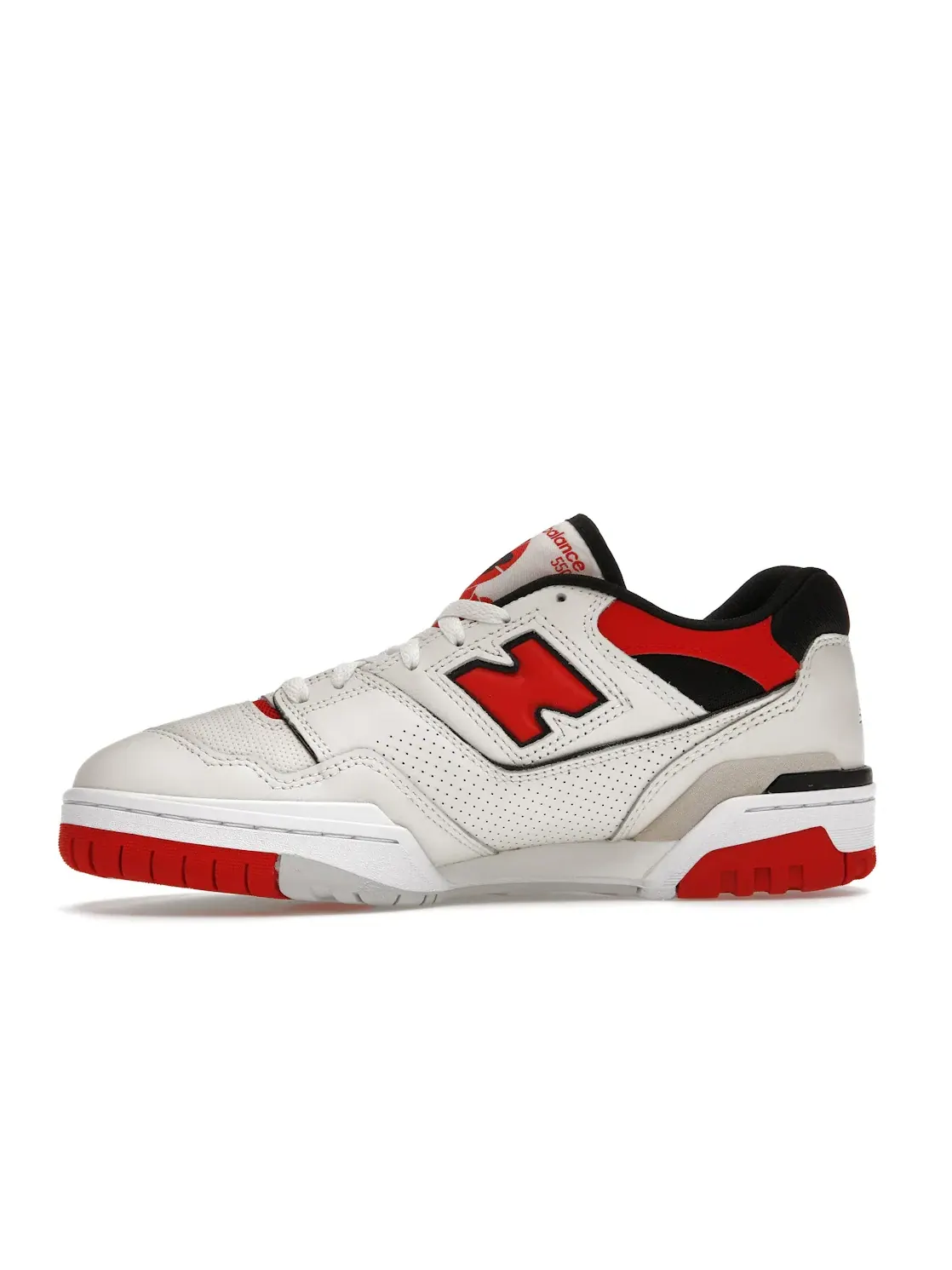 Мужские кроссовки с низким верхом New Balance 550 — изображение 3 из 4, красный