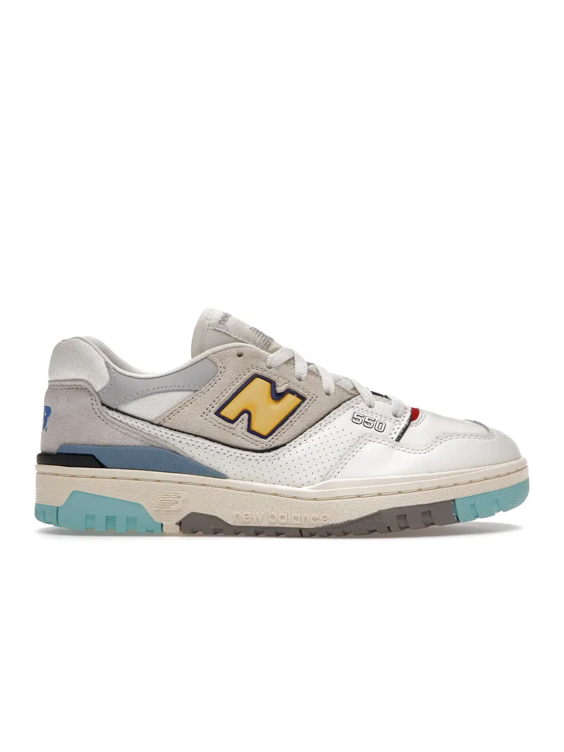 Мужские кроссовки Lifestyle New Balance 550 — изображение 1 из 4, желтый кремовый белый