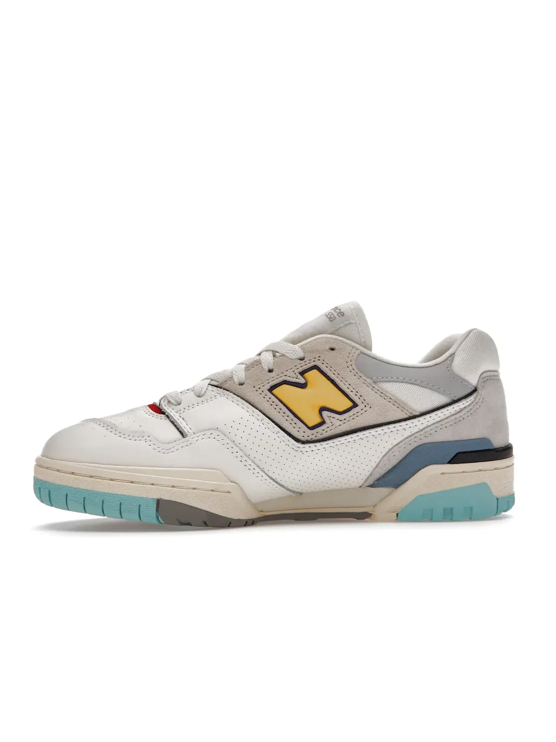 Мужские кроссовки Lifestyle New Balance 550 — изображение 3 из 4, желтый кремовый белый