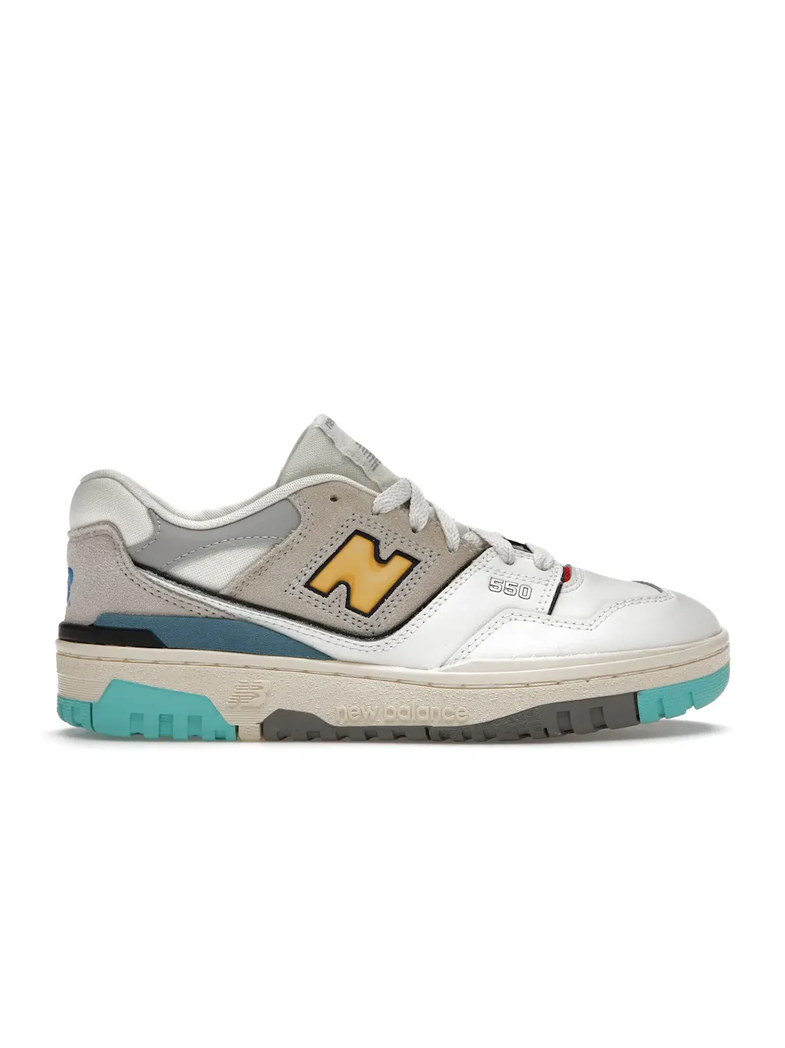 Детские кроссовки Lifestyle New Balance 550 — изображение 1 из 4, желтый кремовый белый