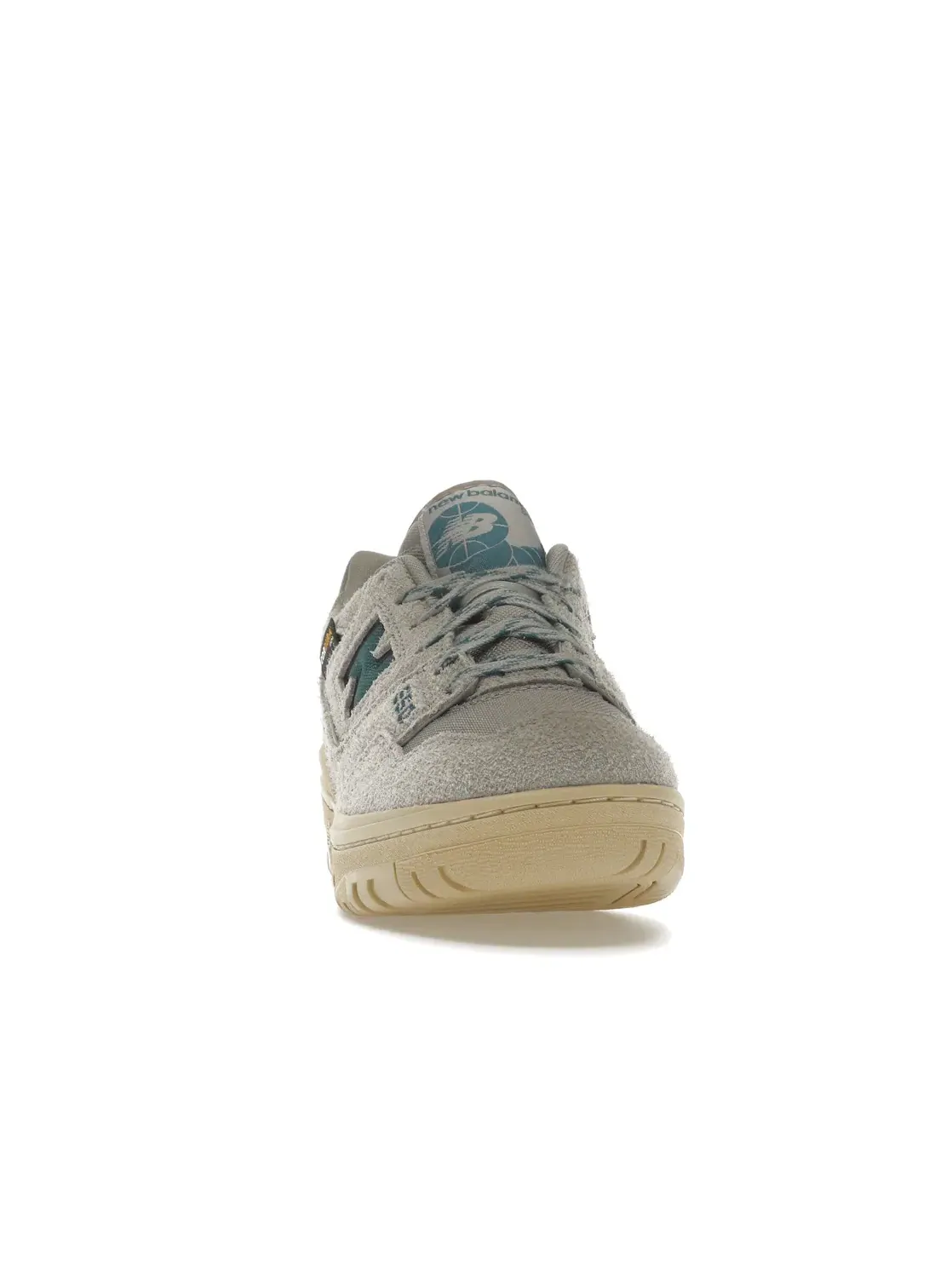 Мужские кроссовки Lifestyle с принтом New Balance 550 New Balance — изображение 2 из 4, серый кремовый