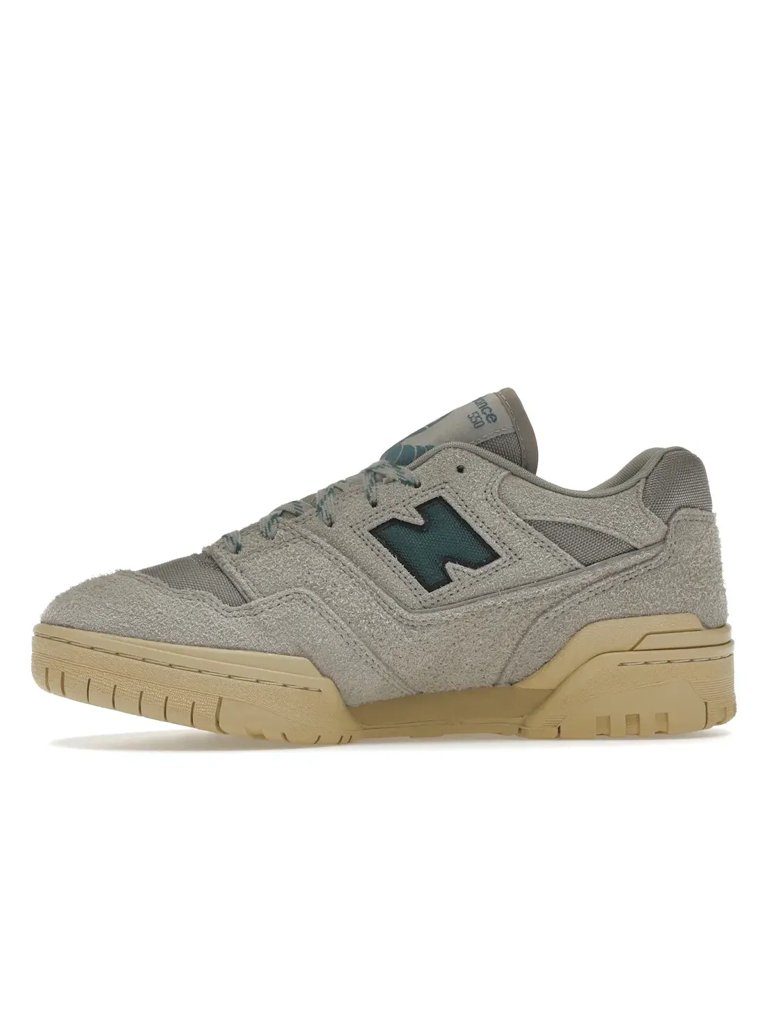 Мужские кроссовки Lifestyle с принтом New Balance 550 New Balance — изображение 3 из 4, серый кремовый