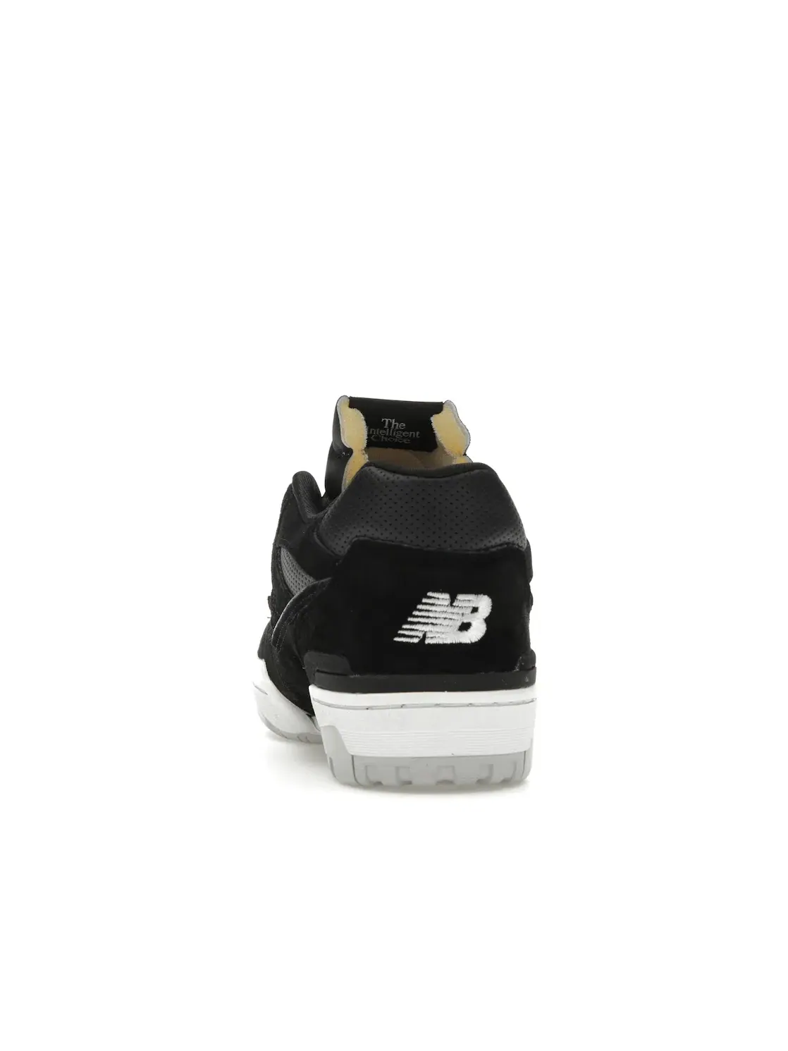 Мужские кроссовки замшевые New Balance 550 — изображение 4 из 4, черный/белый