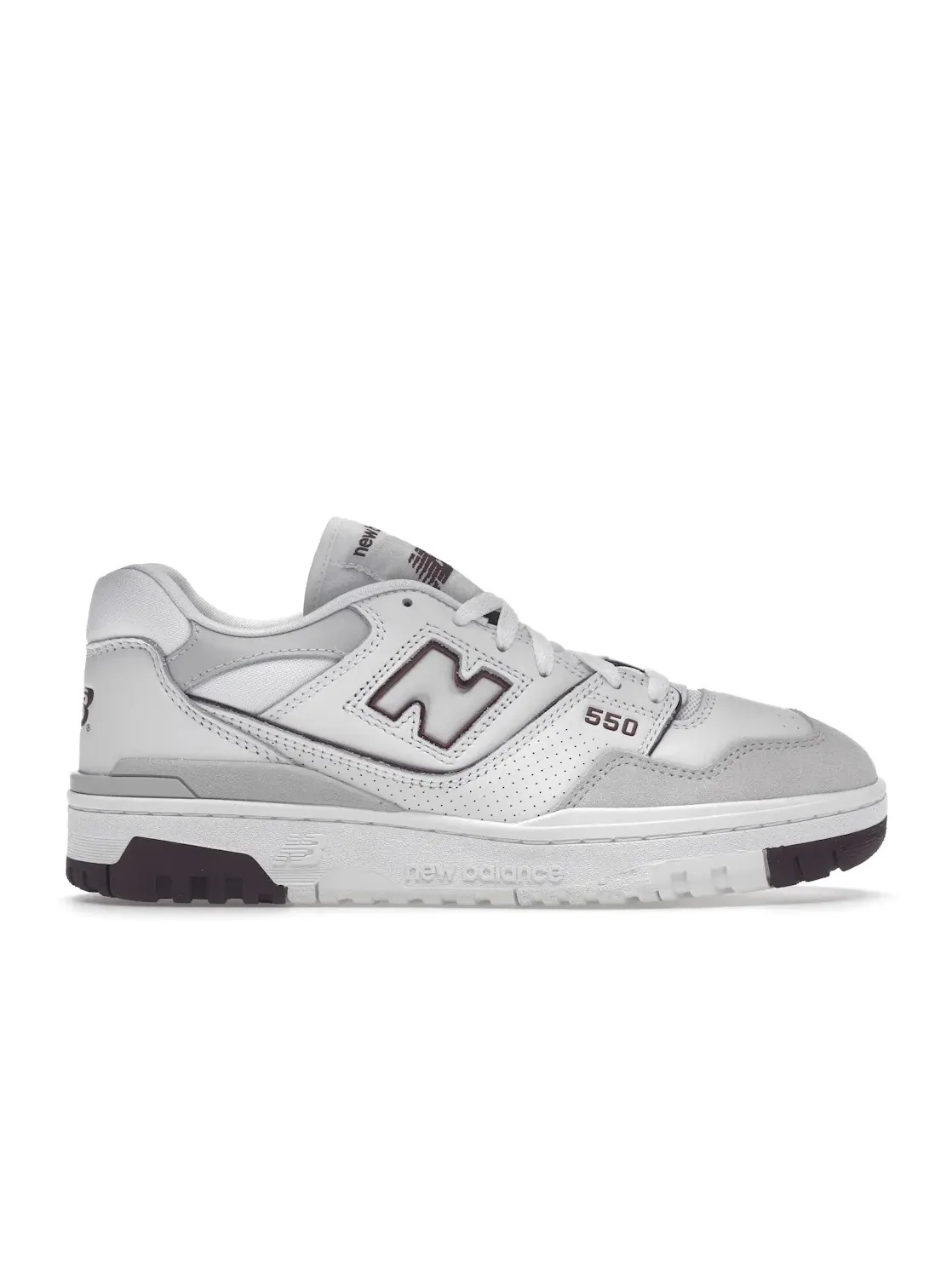 Мужские кроссовки Lifestyle New Balance 550 — изображение 1 из 4, бордовый