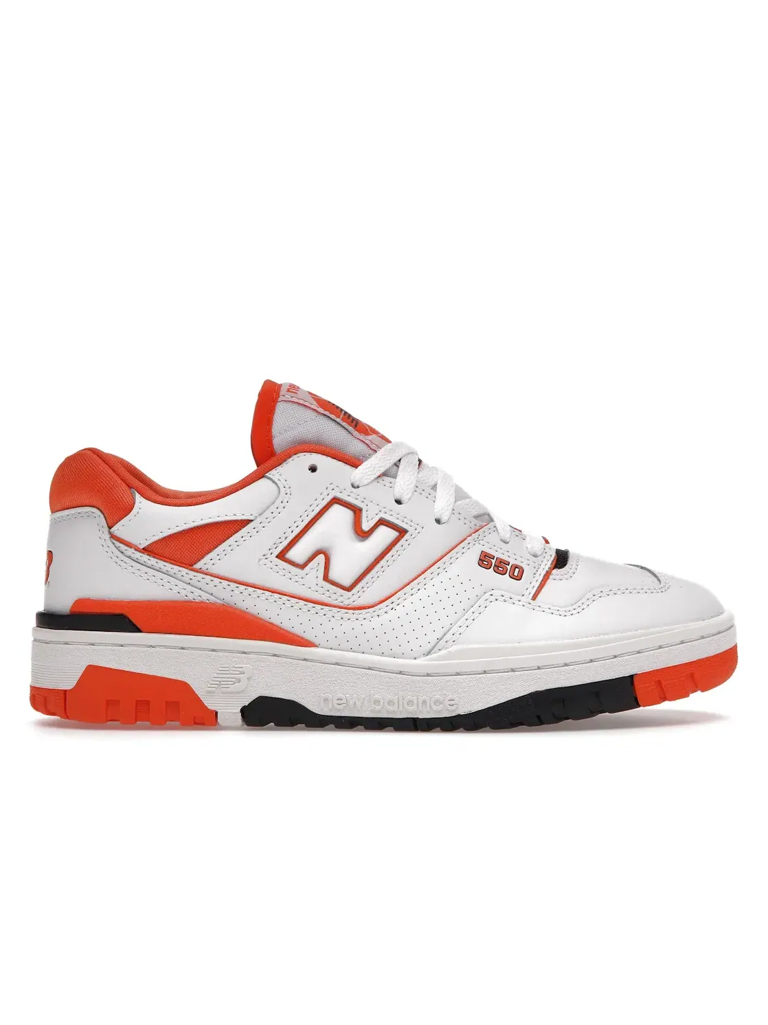 Мужские кроссовки Lifestyle New Balance 550 — изображение 1 из 4, белый/оранжевый