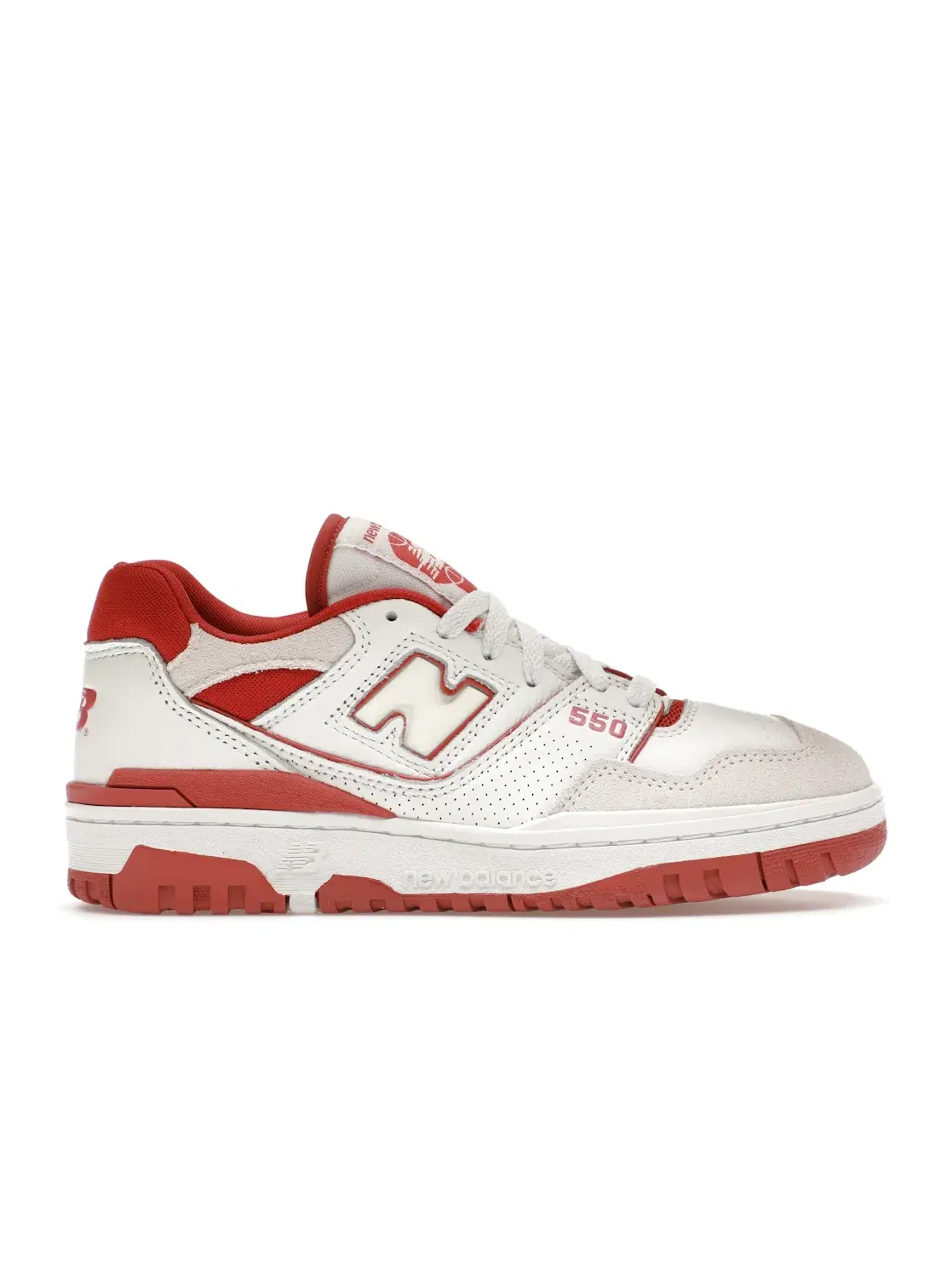 Мужские кроссовки New Balance 550 — изображение 1 из 4, белый/оранжевый