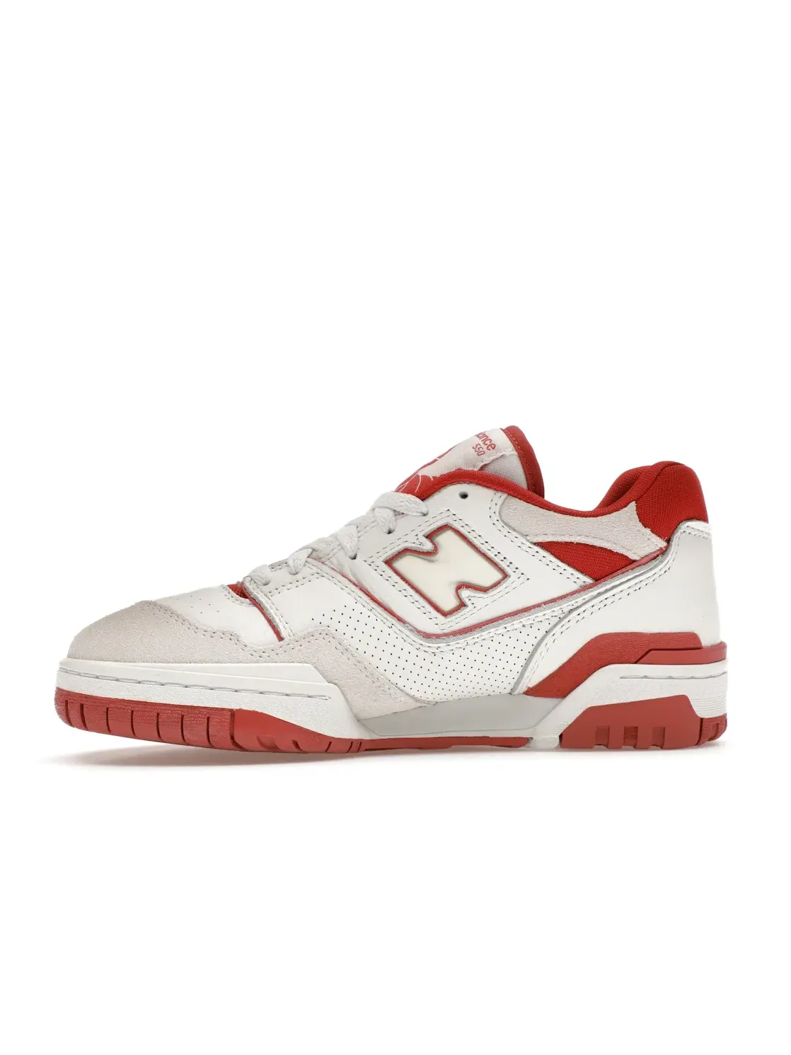 Мужские кроссовки New Balance 550 — изображение 3 из 4, белый/оранжевый