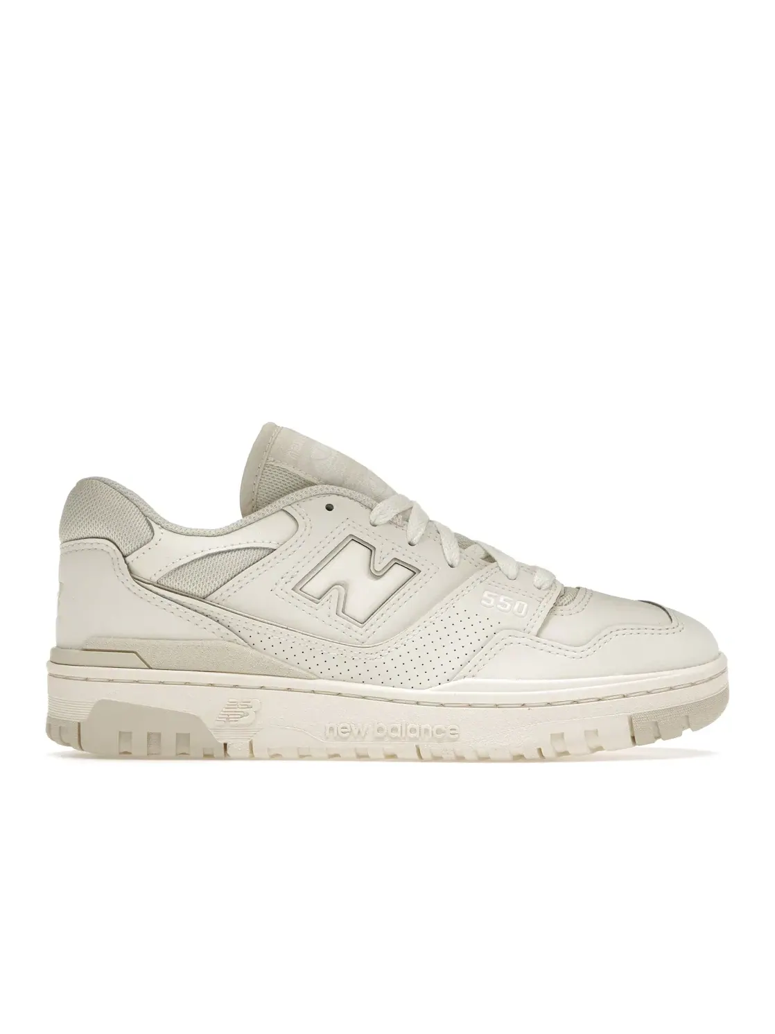 Мужские кроссовки с монокромным дизайном New Balance 550 — изображение 1 из 4, коричневый