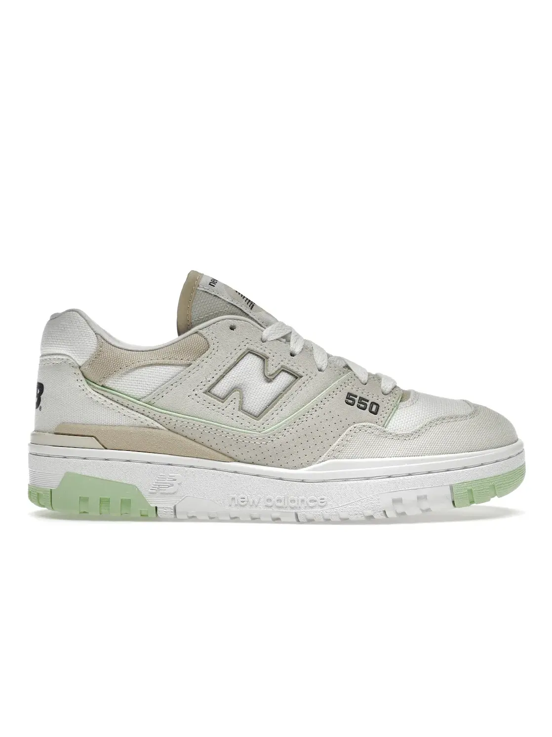 Женские кроссовки Lifestyle New Balance 550 — изображение 1 из 4, зеленый