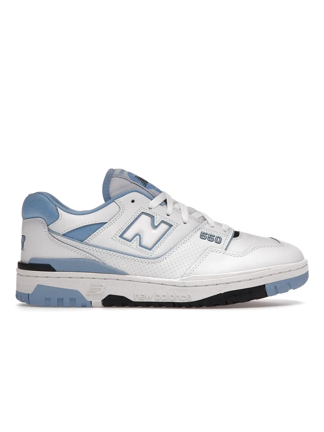 Мужские кроссовки в ретро-стиле New Balance 550 — изображение 1 из 4, белый/синий